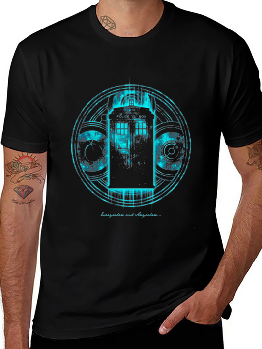 Camiseta Hombre Tardis Doctor Who
