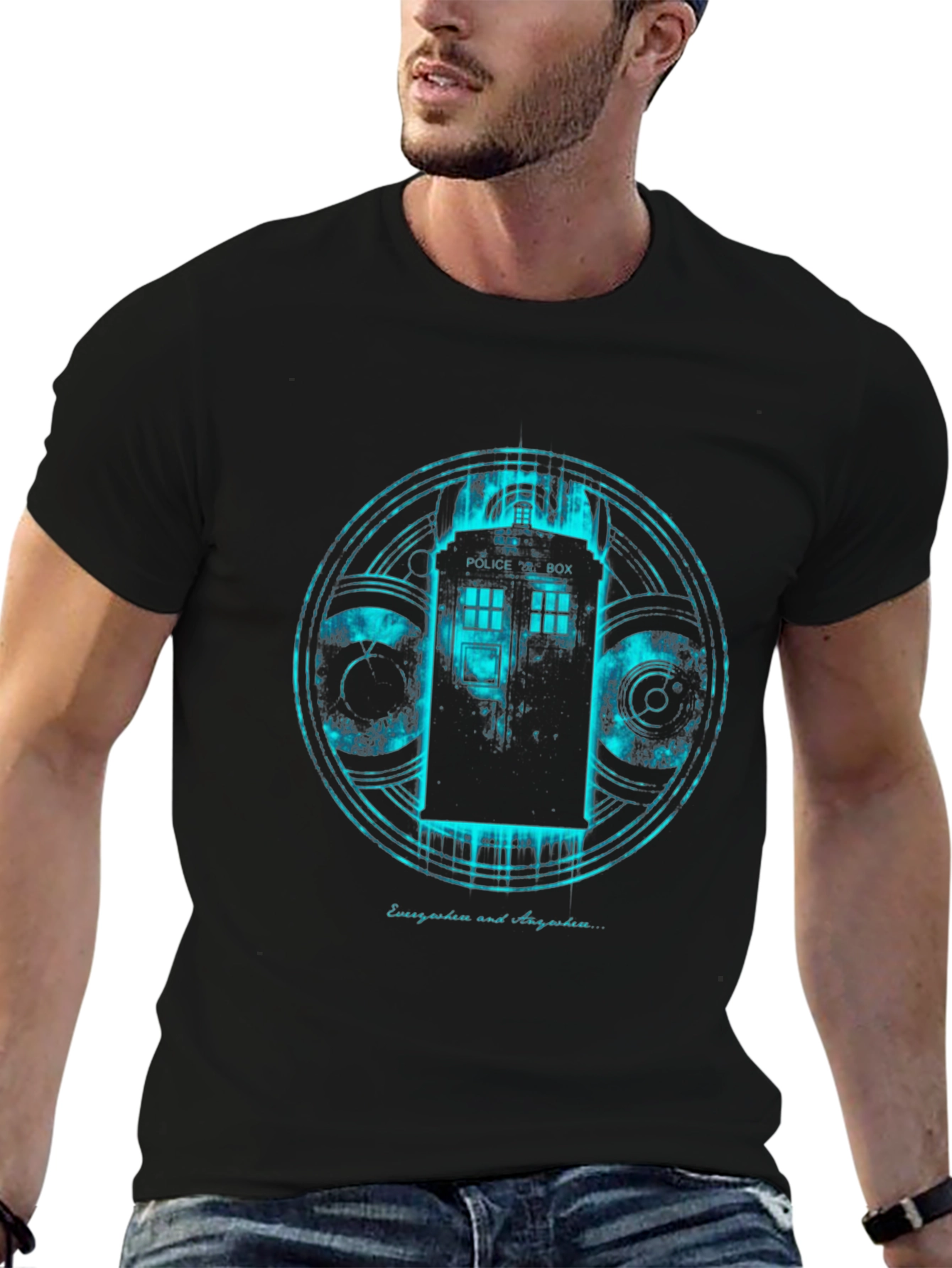 Camiseta Hombre Tardis Doctor Who