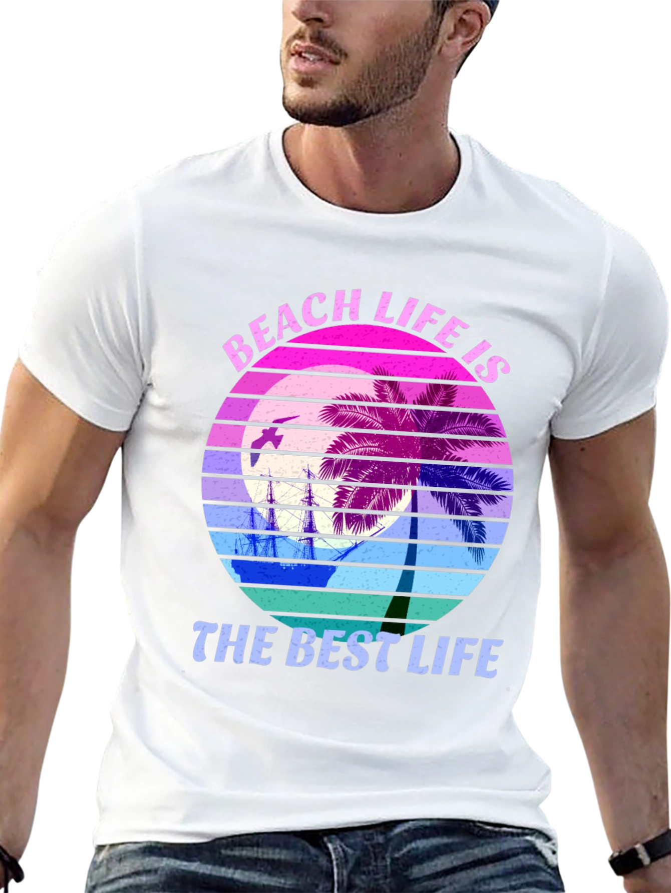 Camiseta Beach Life para un Verano Inolvidable