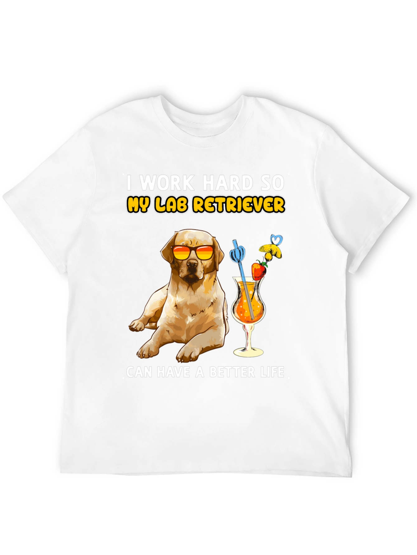 Camiseta Mi Labrador Retriever Una Vida Mejor