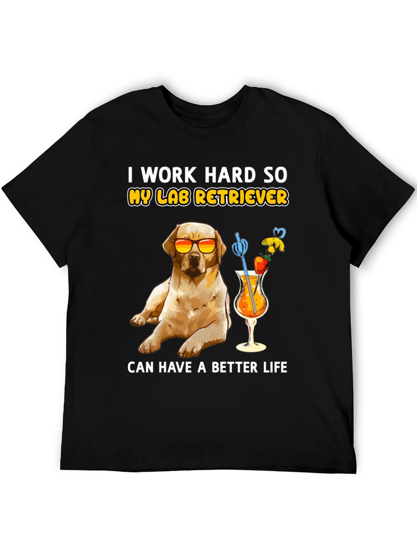 Camiseta Mi Labrador Retriever Una Vida Mejor