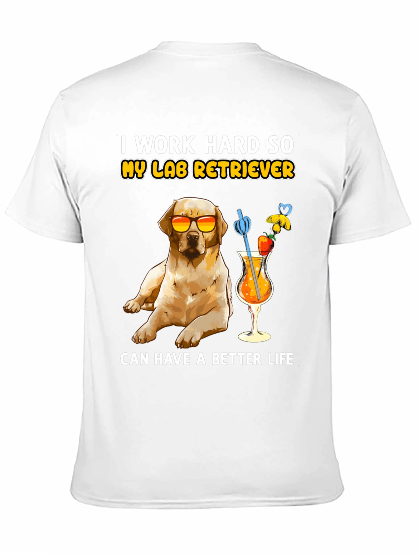 Camiseta Mi Labrador Retriever Una Vida Mejor