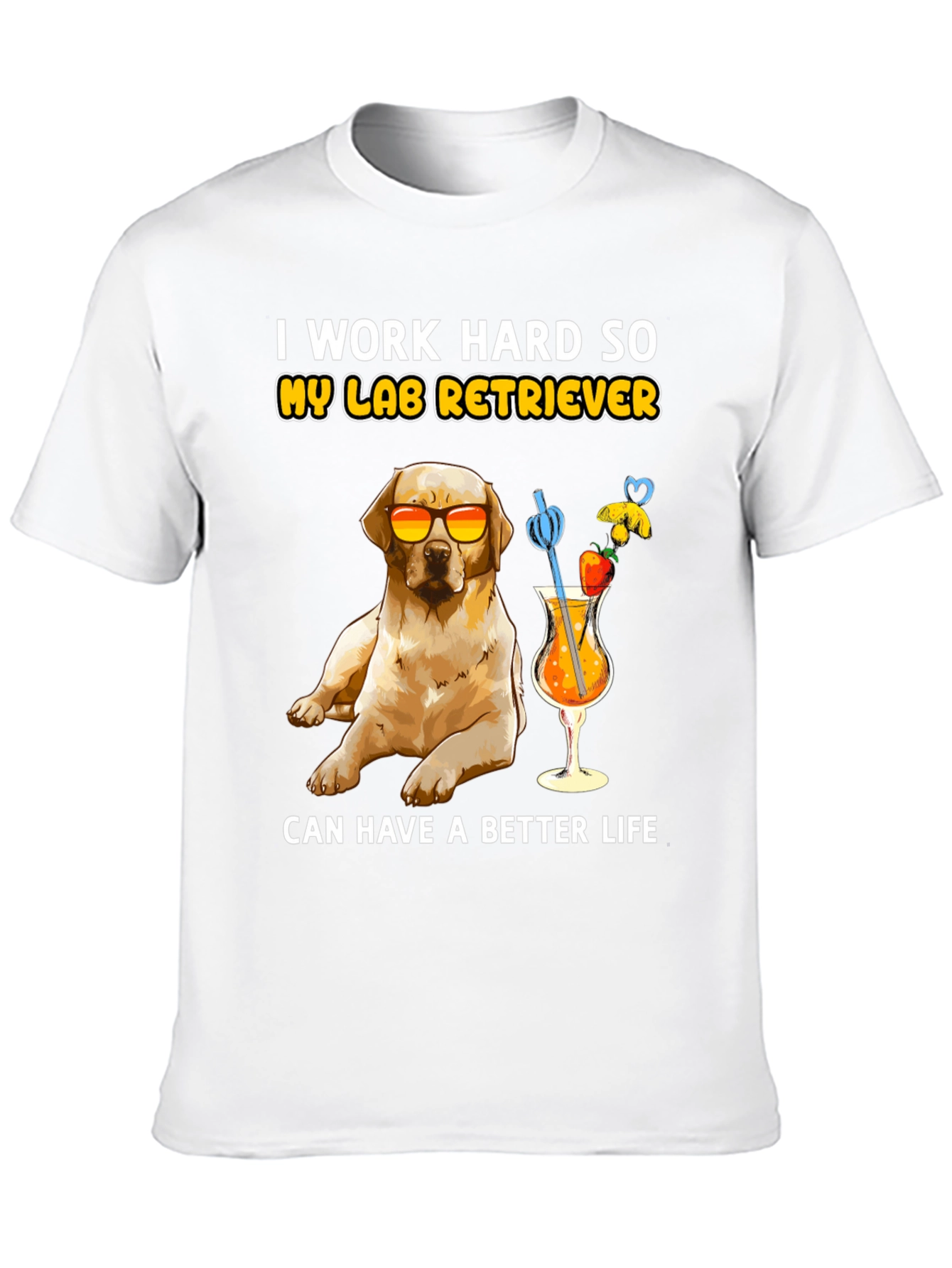 Camiseta Mi Labrador Retriever Una Vida Mejor