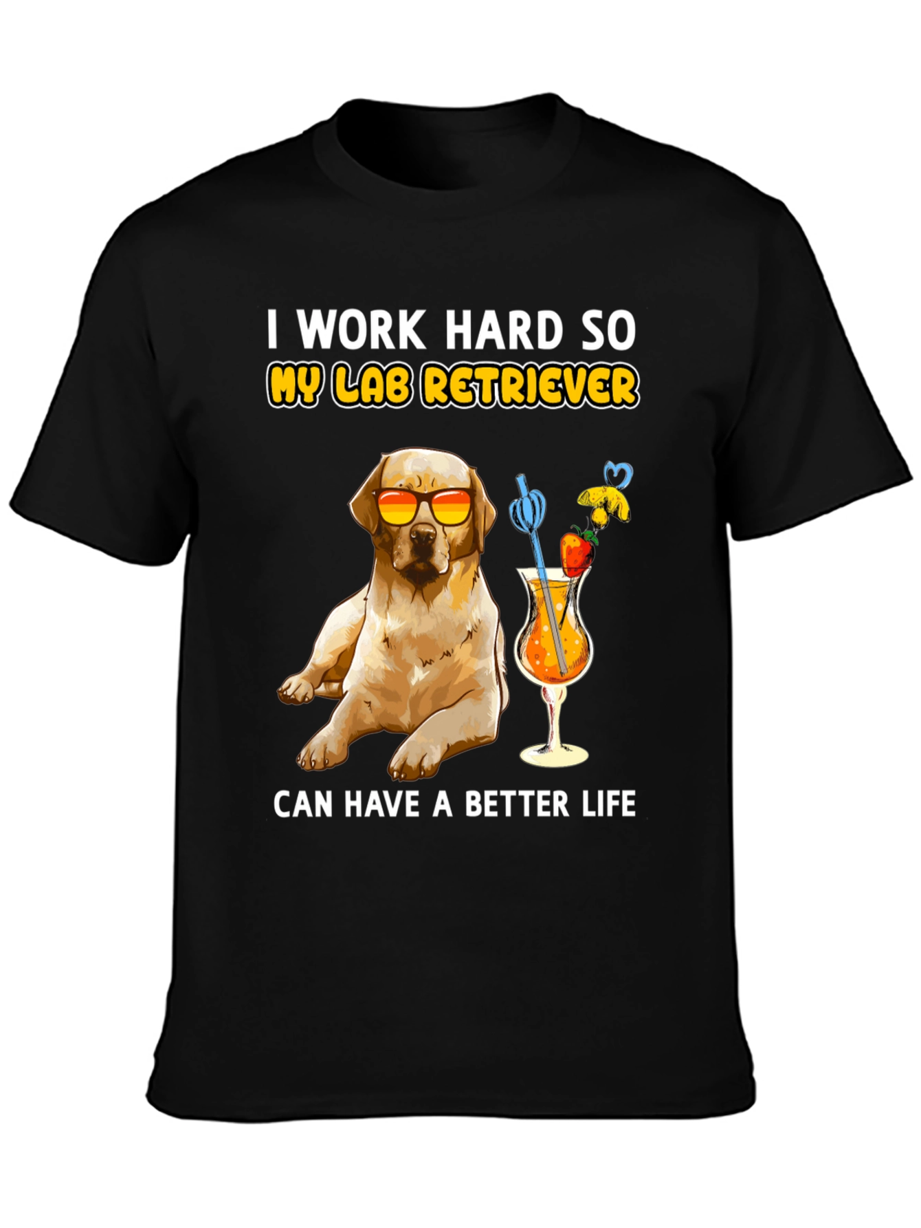 Camiseta Mi Labrador Retriever Una Vida Mejor