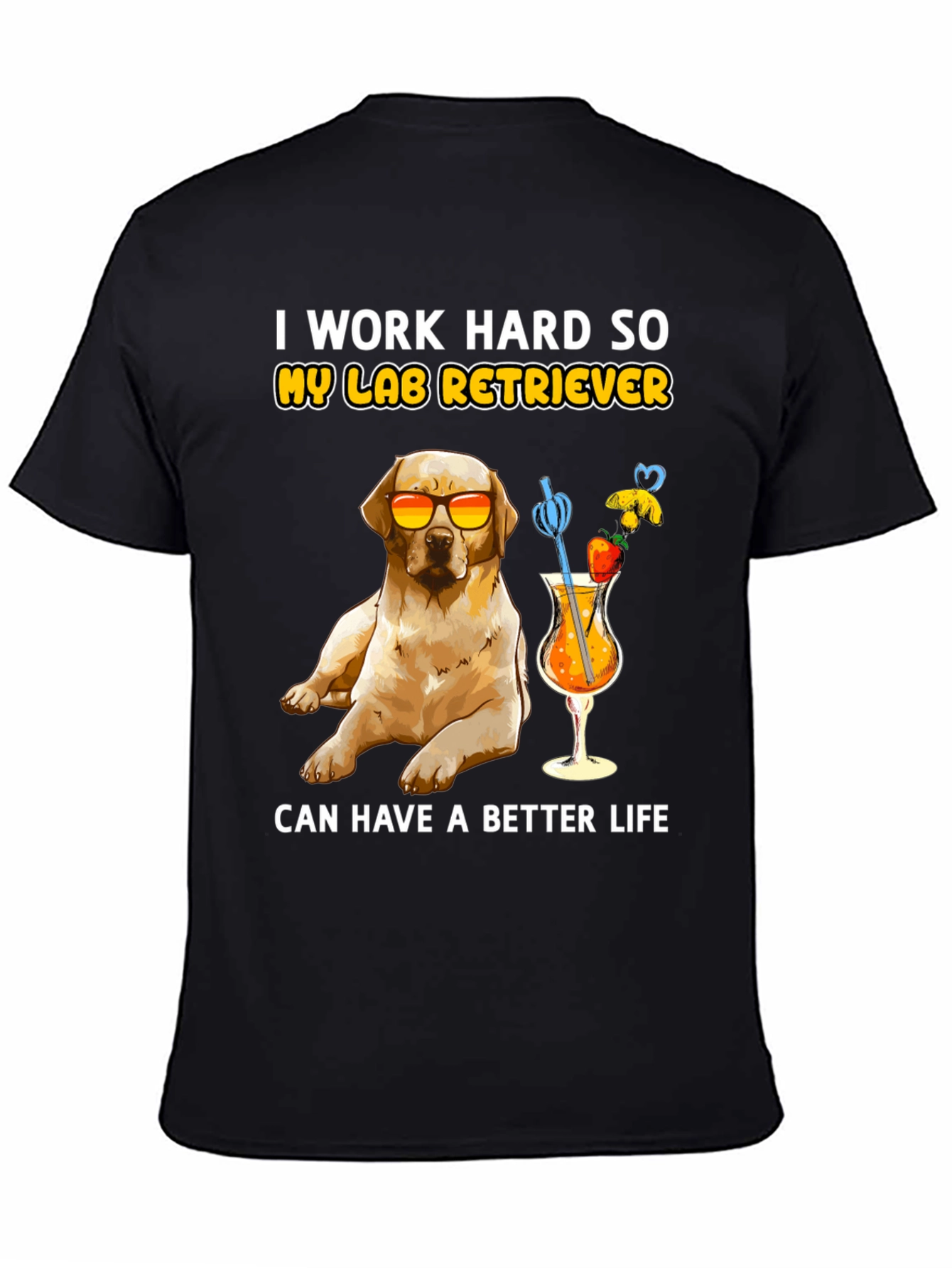 Camiseta Mi Labrador Retriever Una Vida Mejor