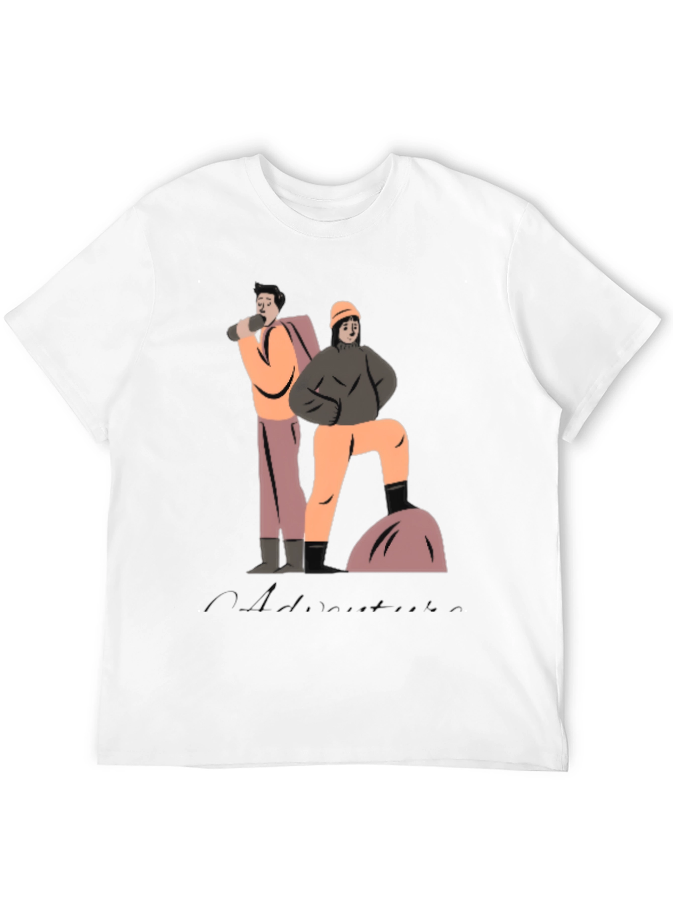 Camiseta Negra Aventura: Estilo y Comodidad