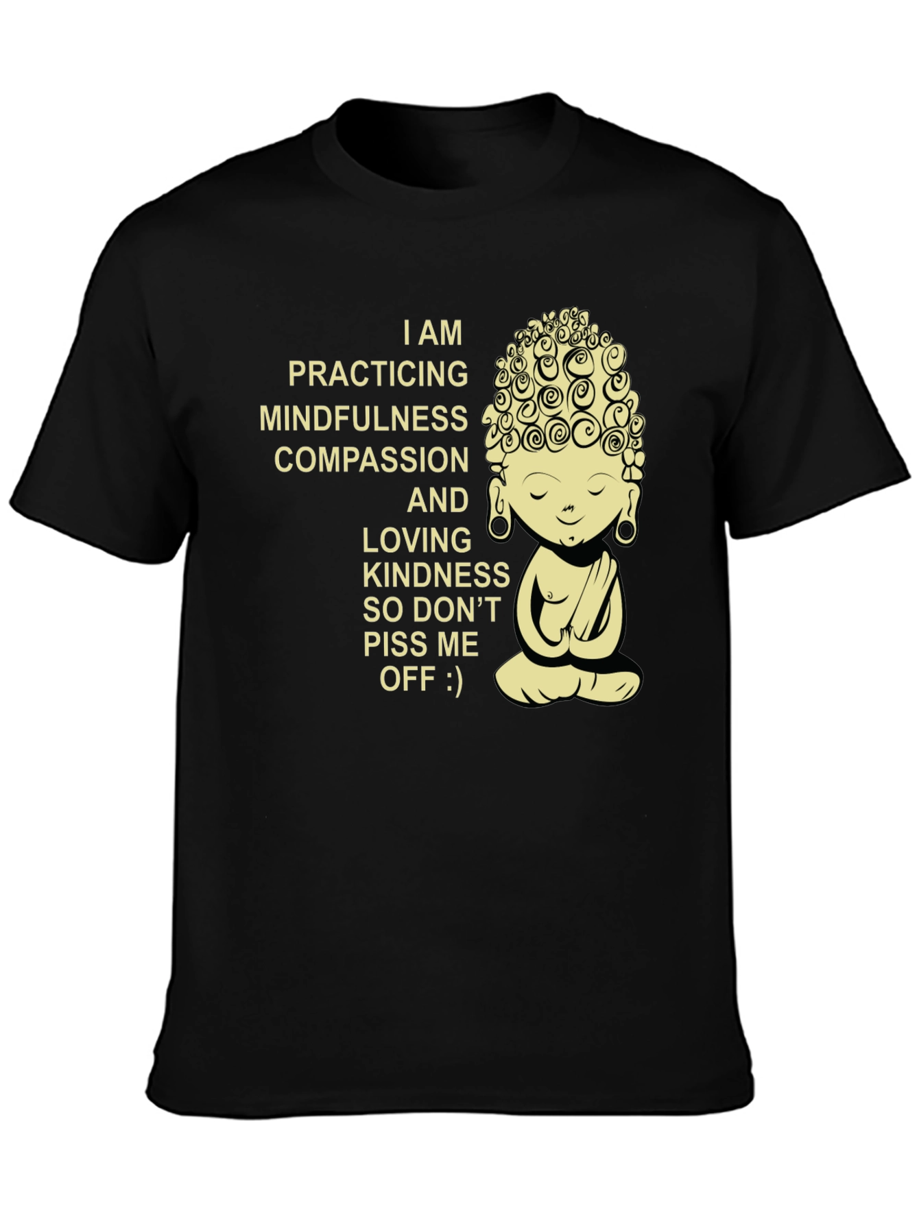 Camiseta Mindfulness Compasión - No Me Hagas Enfadadar