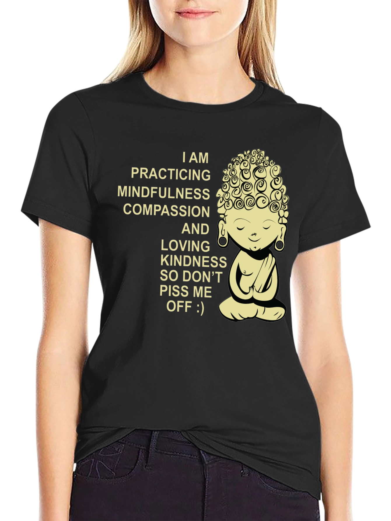 Camiseta Mindfulness Compasión - No Me Hagas Enfadadar