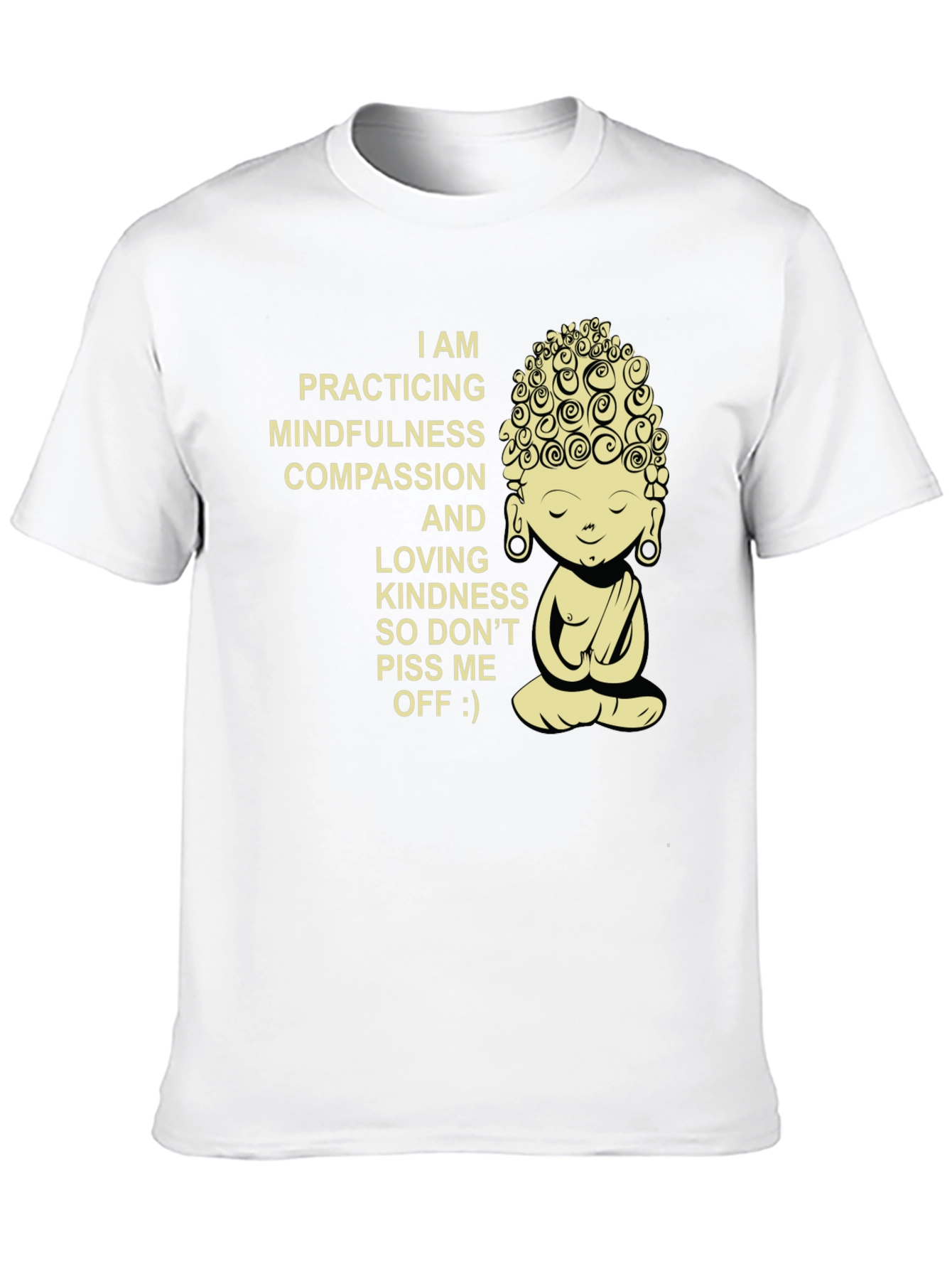 Camiseta Mindfulness Compasión - No Me Hagas Enfadadar