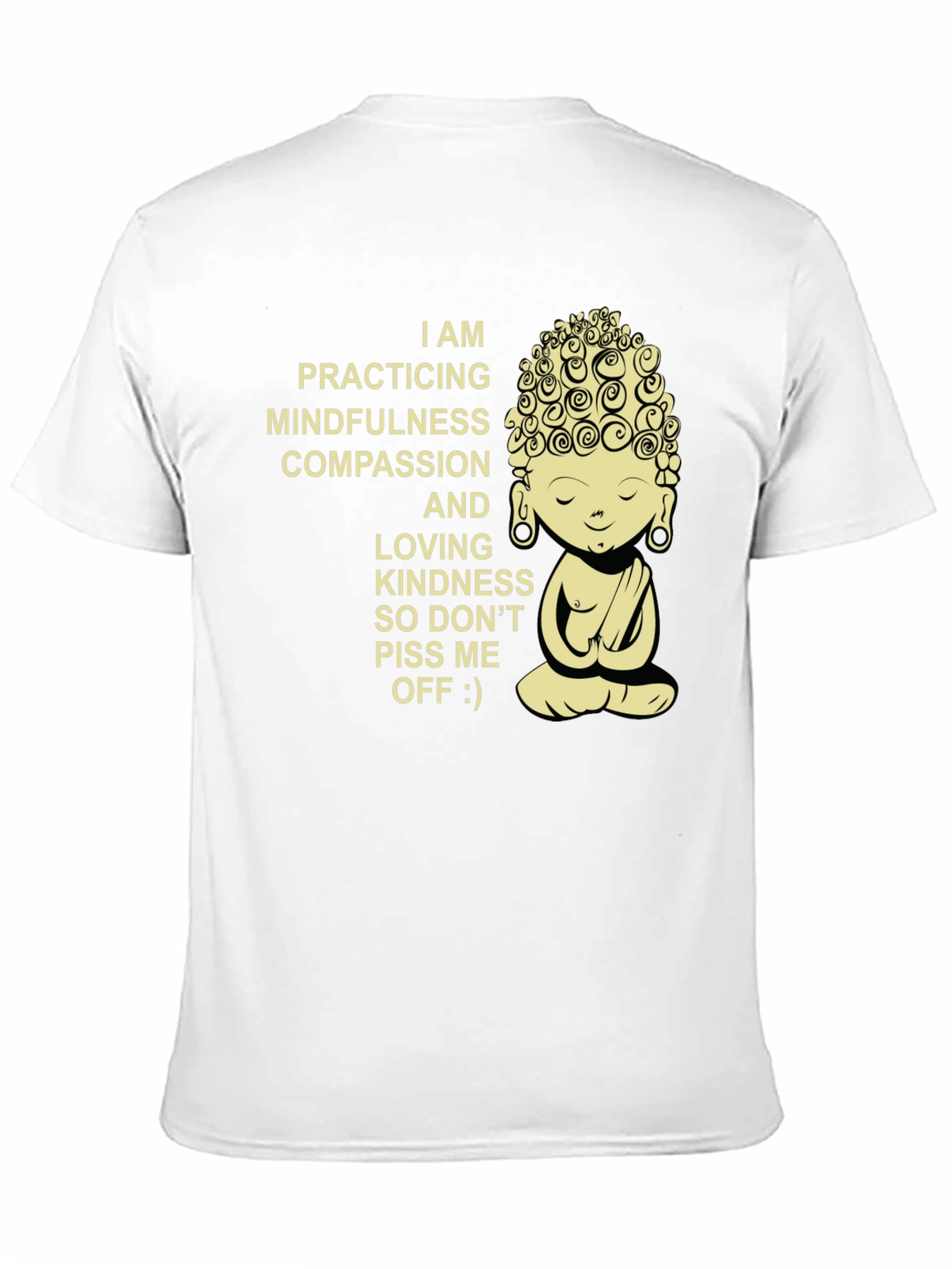 Camiseta Mindfulness Compasión - No Me Hagas Enfadadar