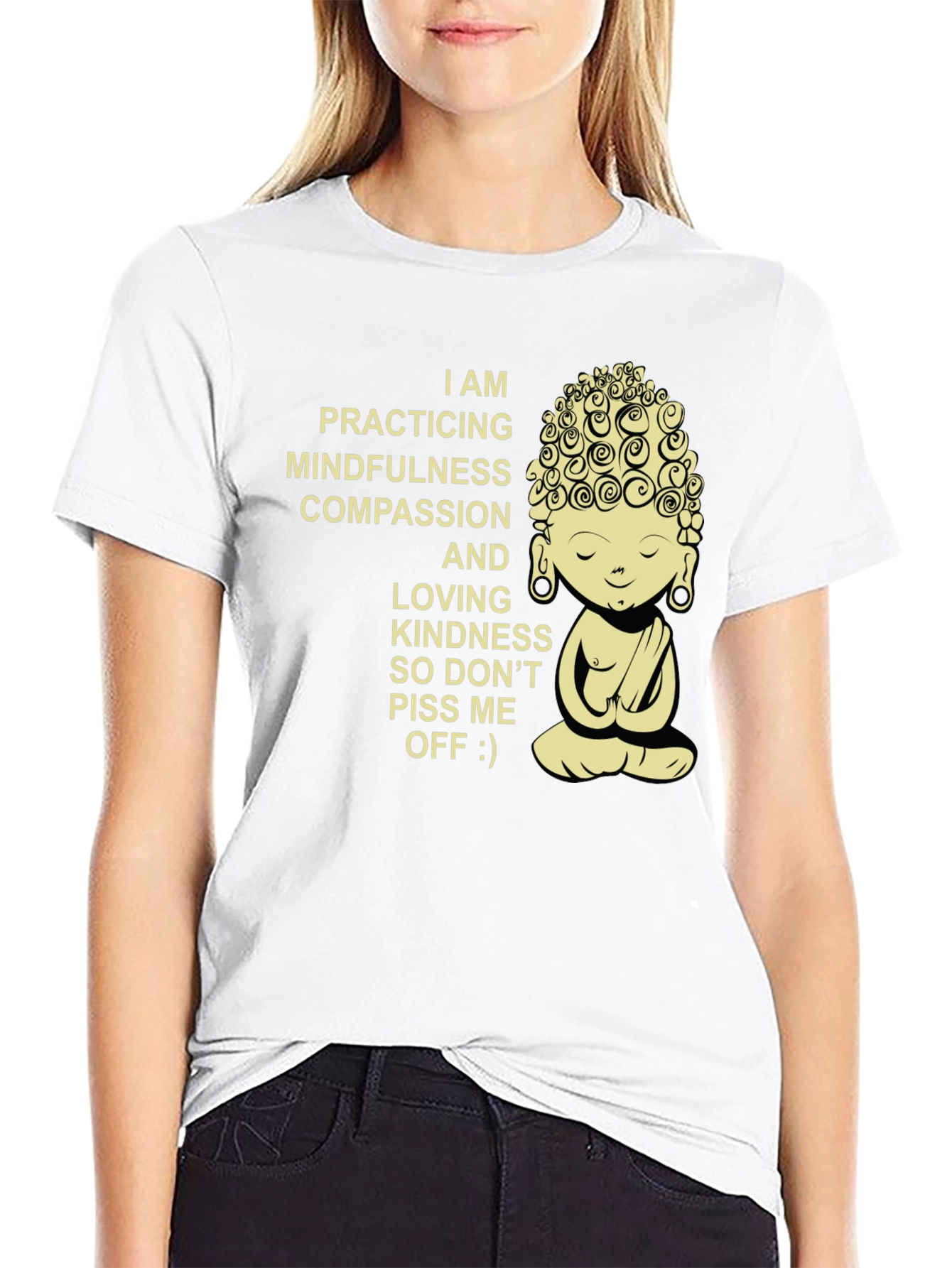 Camiseta Mindfulness Compasión - No Me Hagas Enfadadar