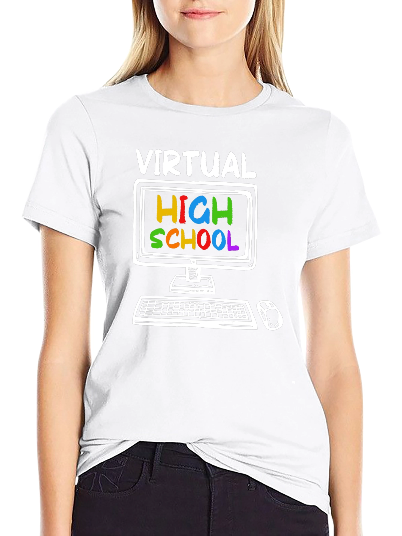 Camiseta Virtual High School para Estudiantes