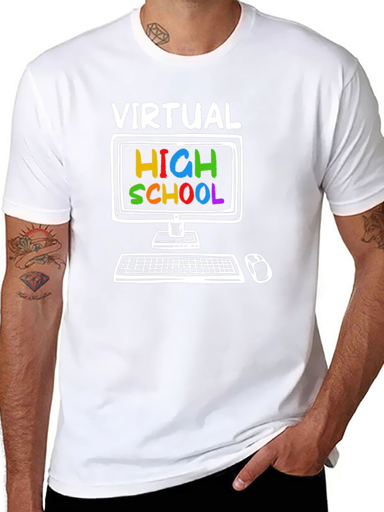 Camiseta Virtual High School para Estudiantes