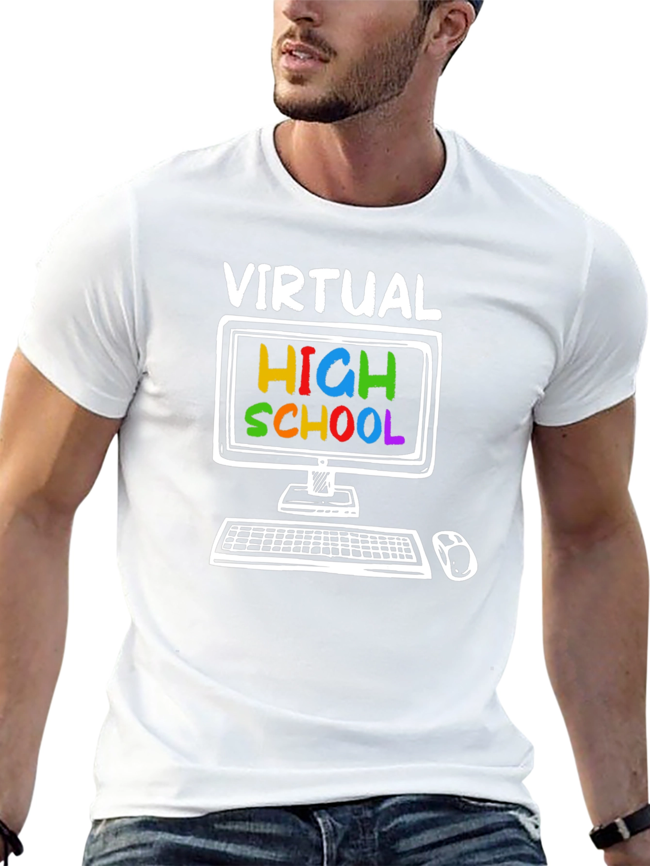 Camiseta Virtual High School para Estudiantes