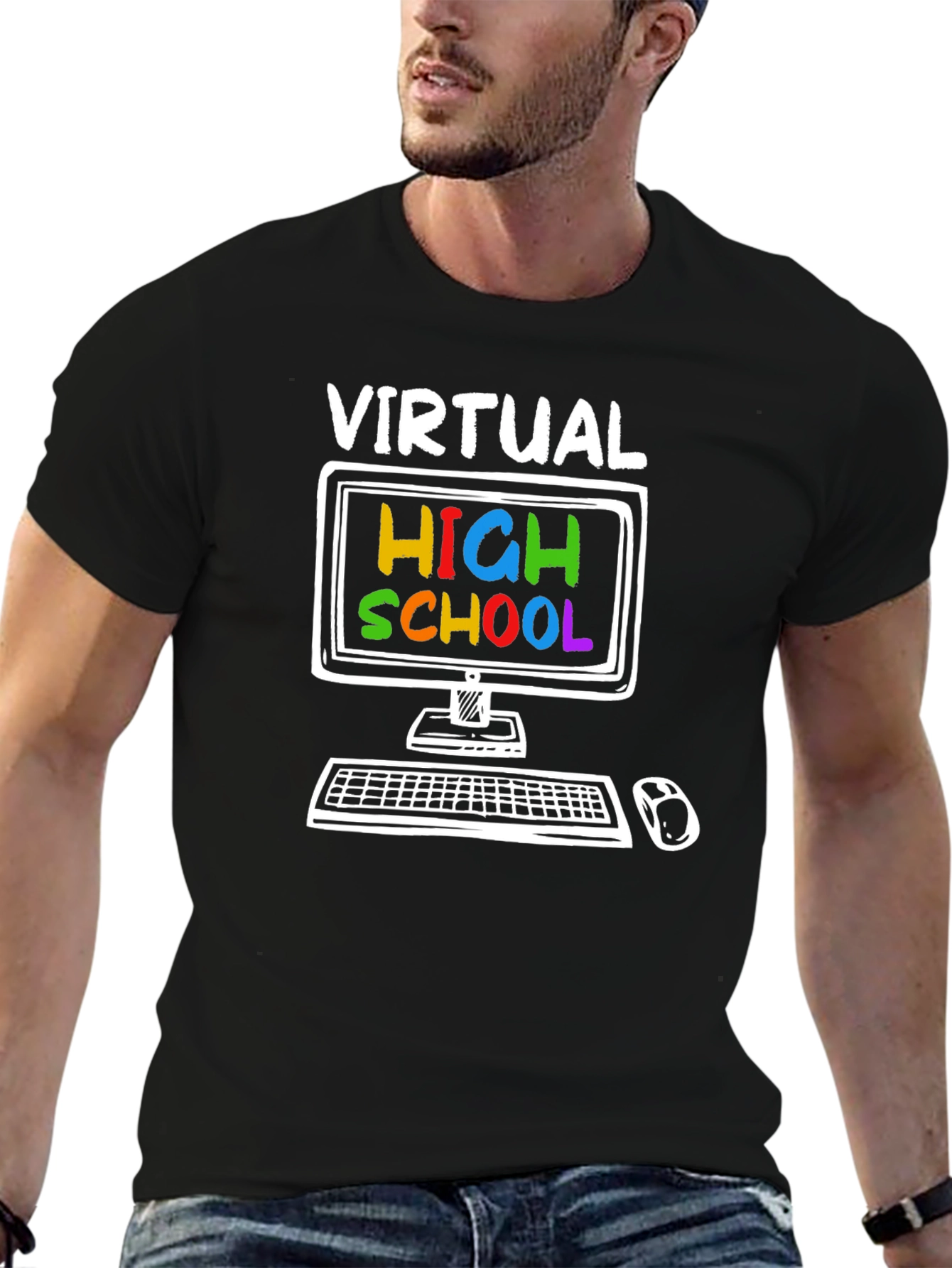 Camiseta Virtual High School para Estudiantes