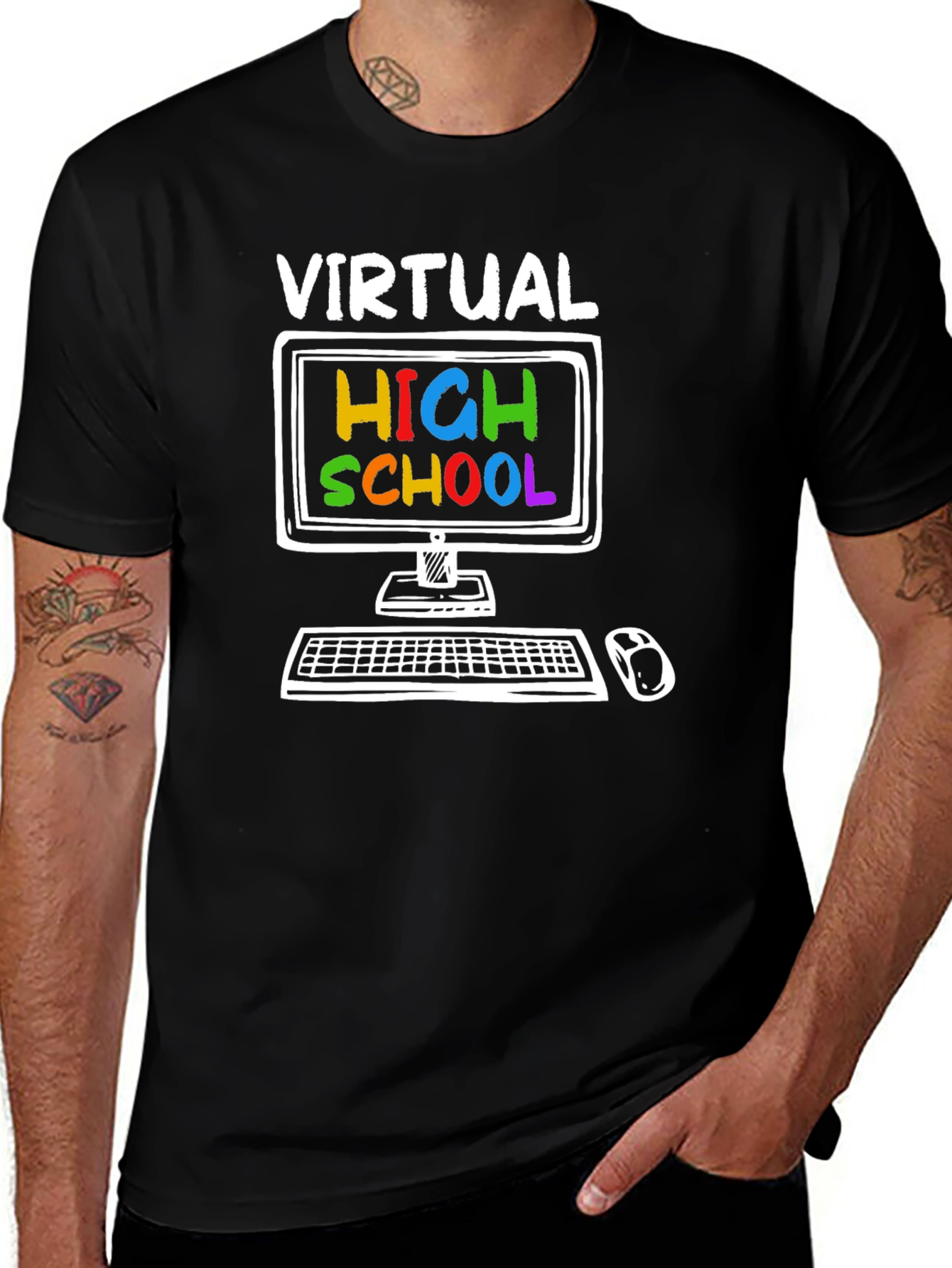 Camiseta Virtual High School para Estudiantes