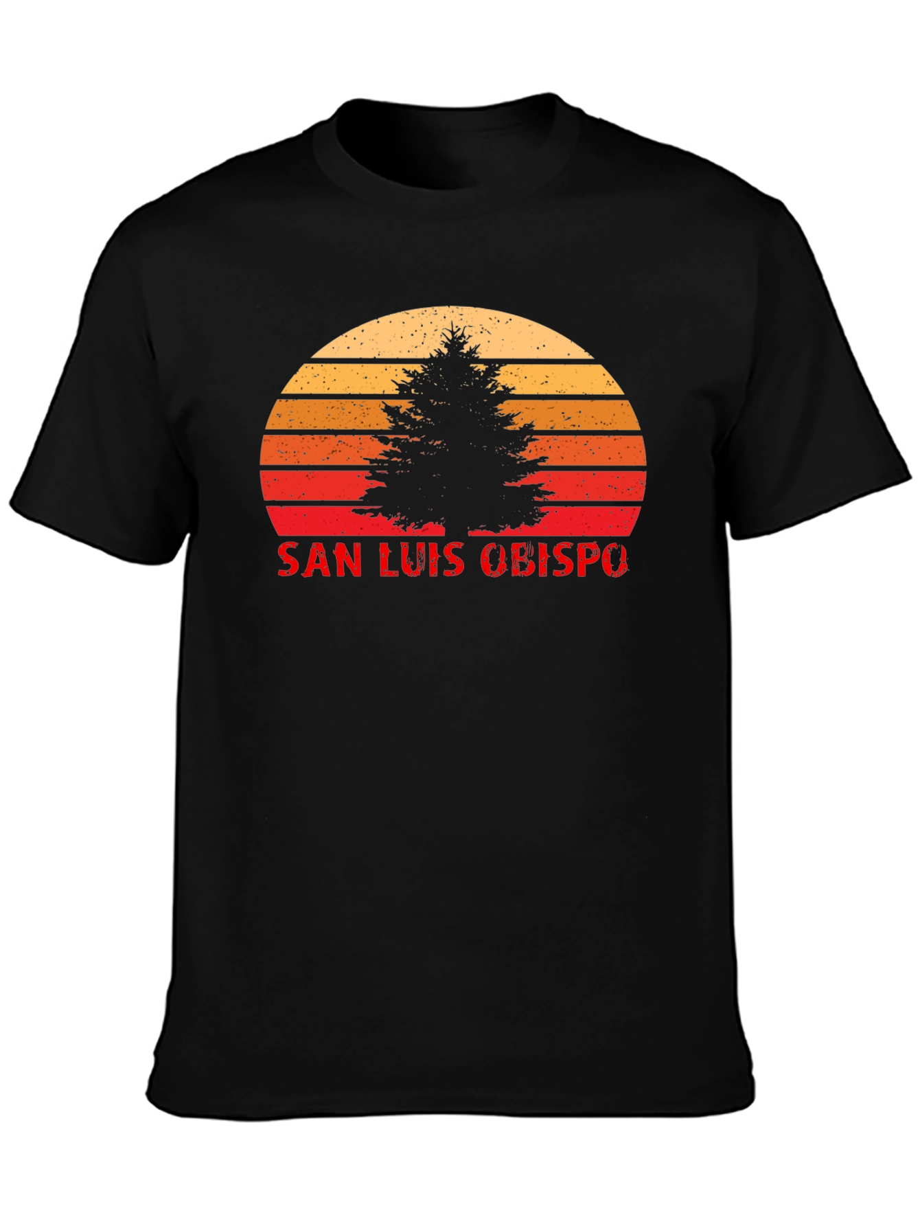 Camiseta San Luis Obispo Sunset Árbol