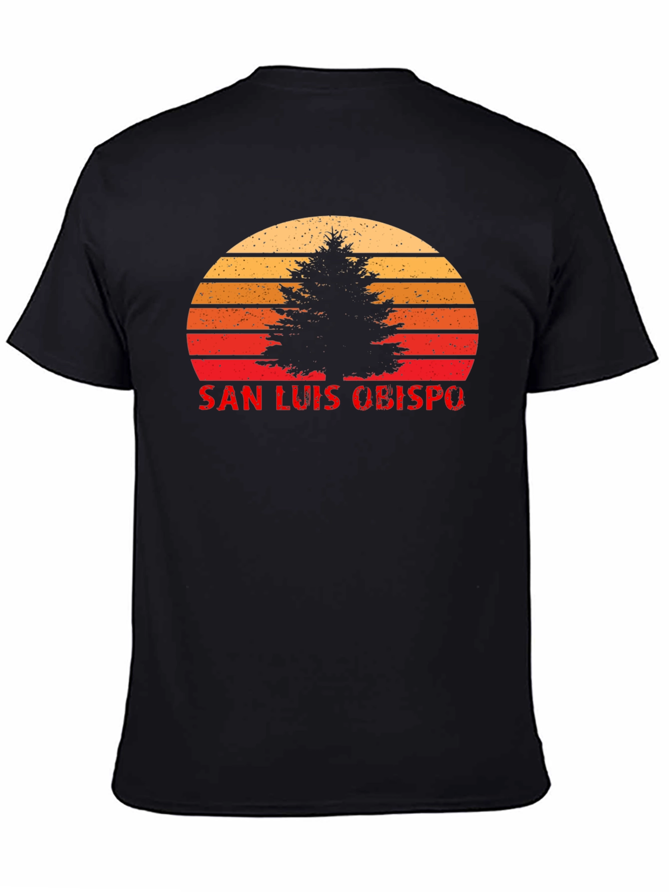 Camiseta San Luis Obispo Sunset Árbol