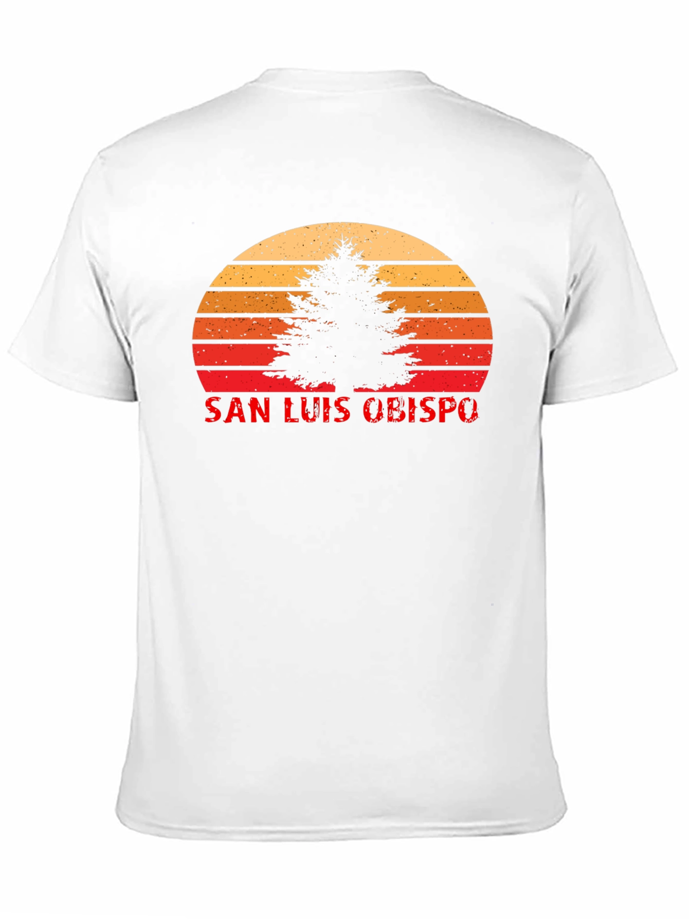 Camiseta San Luis Obispo Sunset Árbol