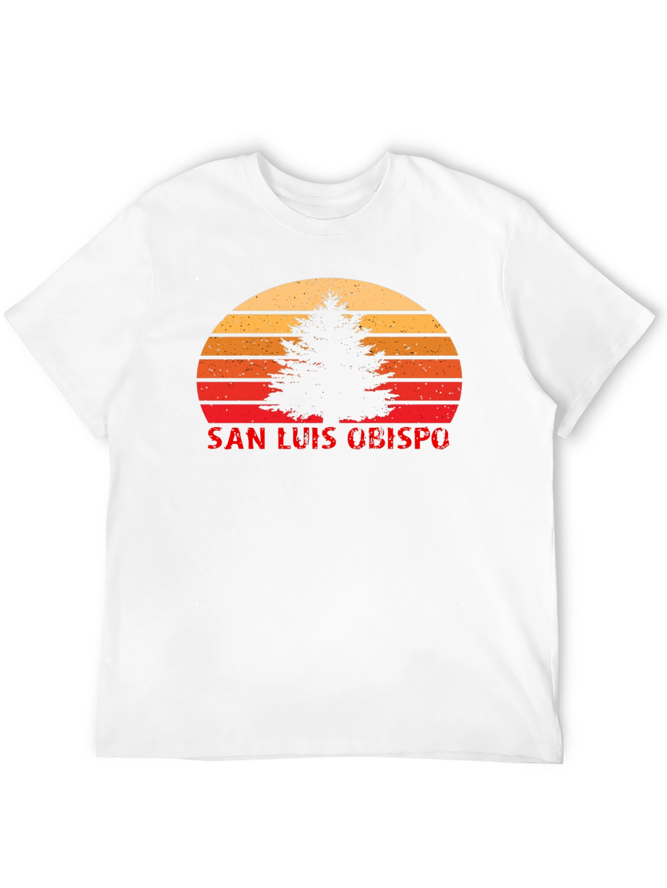 Camiseta San Luis Obispo Sunset Árbol