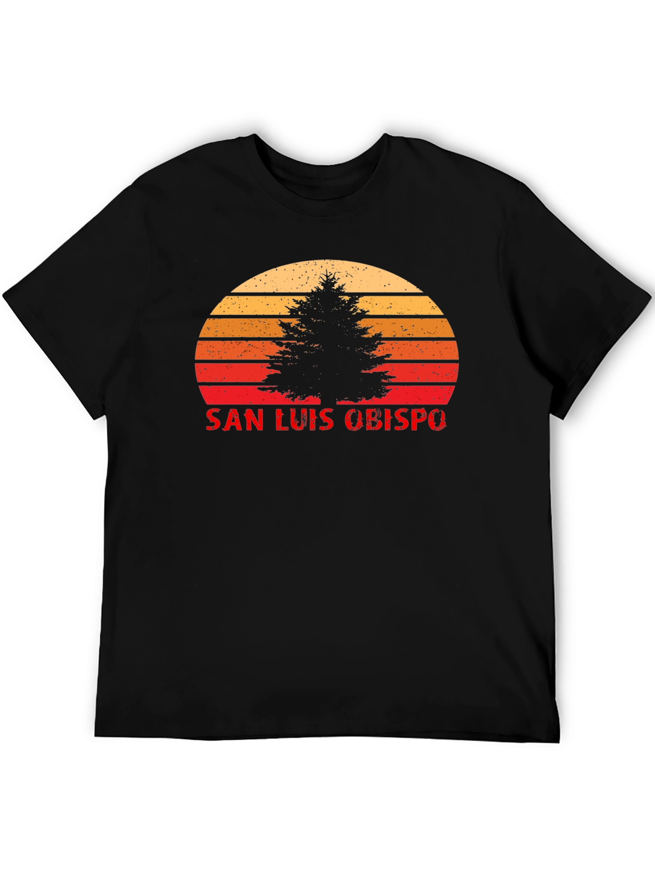 Camiseta San Luis Obispo Sunset Árbol