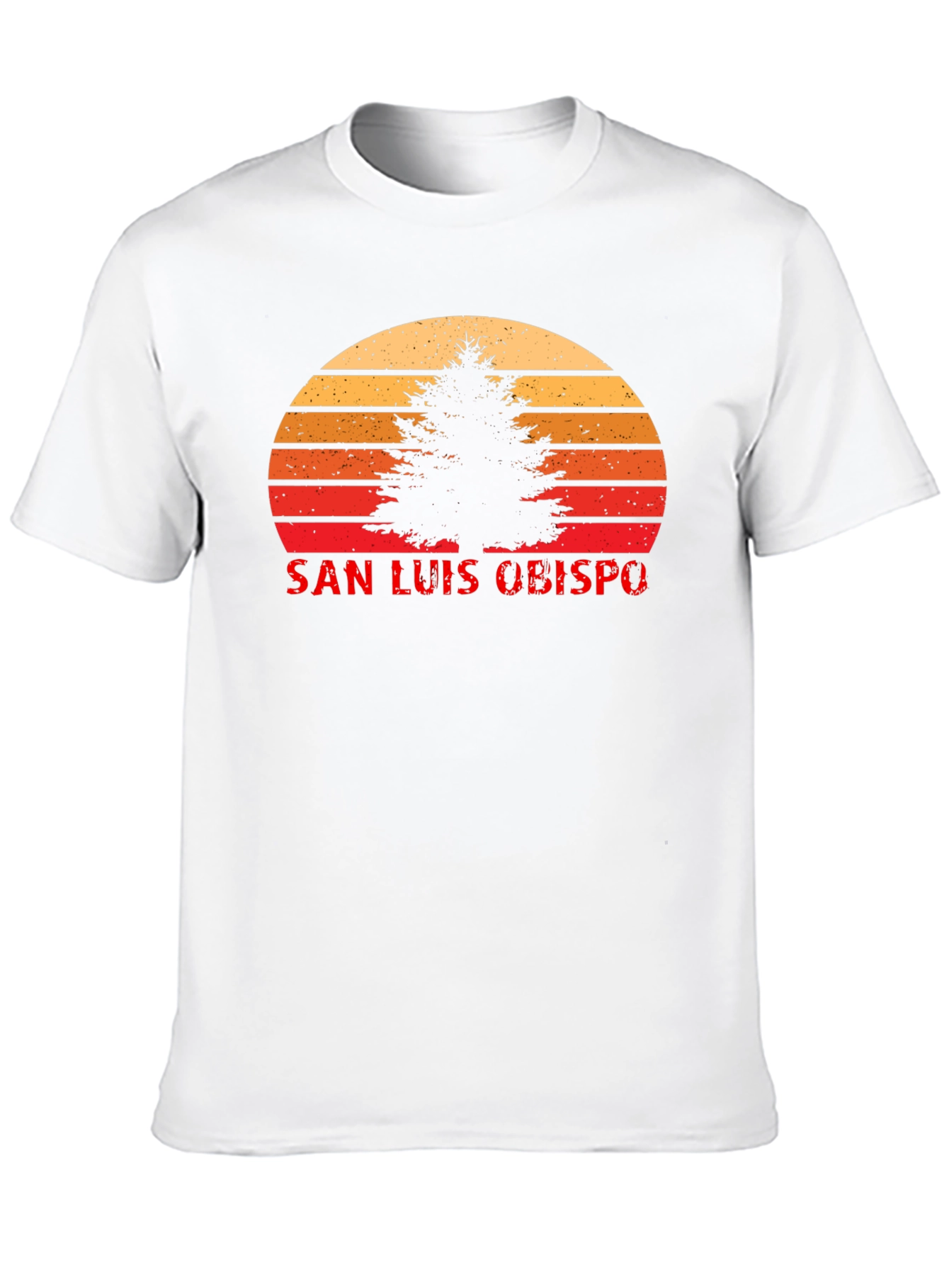 Camiseta San Luis Obispo Sunset Árbol