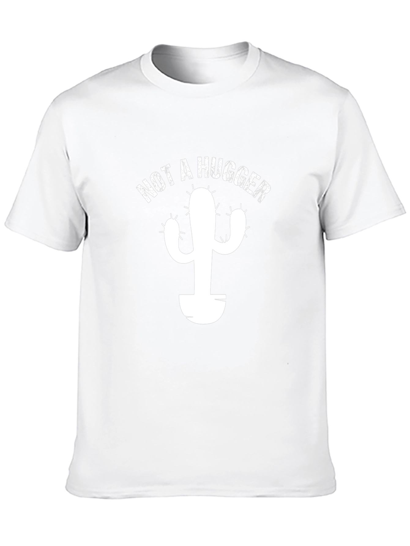 Camiseta Negra Cactus - No Soy Abrazador