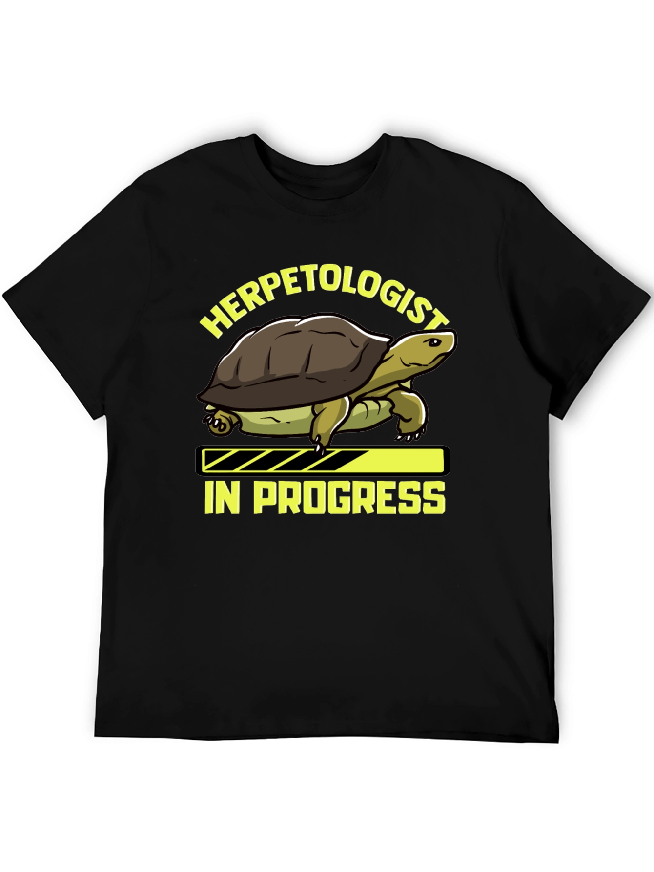 Camiseta Negra Herpetólogo En Progreso