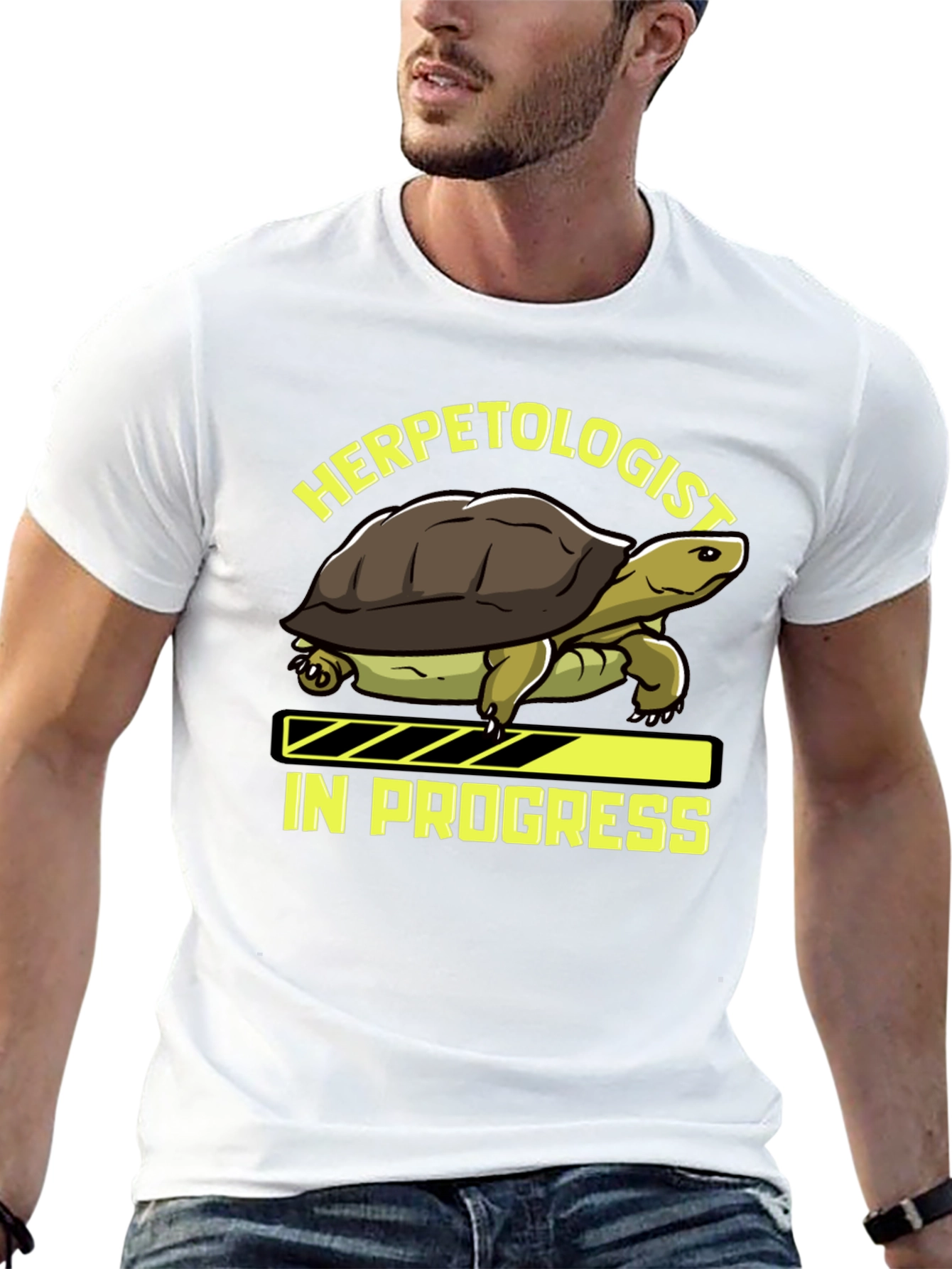 Camiseta Negra Herpetólogo En Progreso