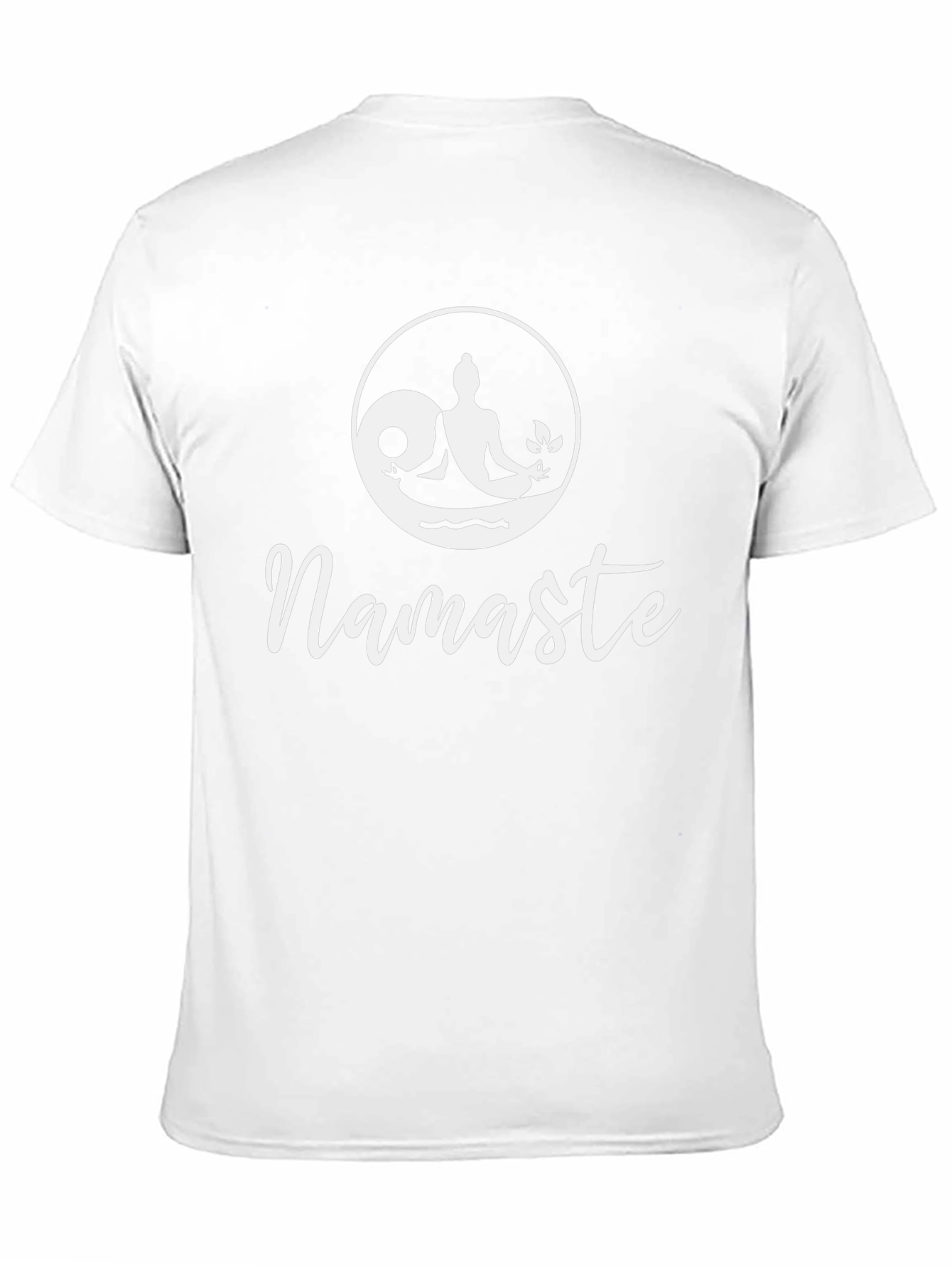 Camiseta Negra Yoga Namaste