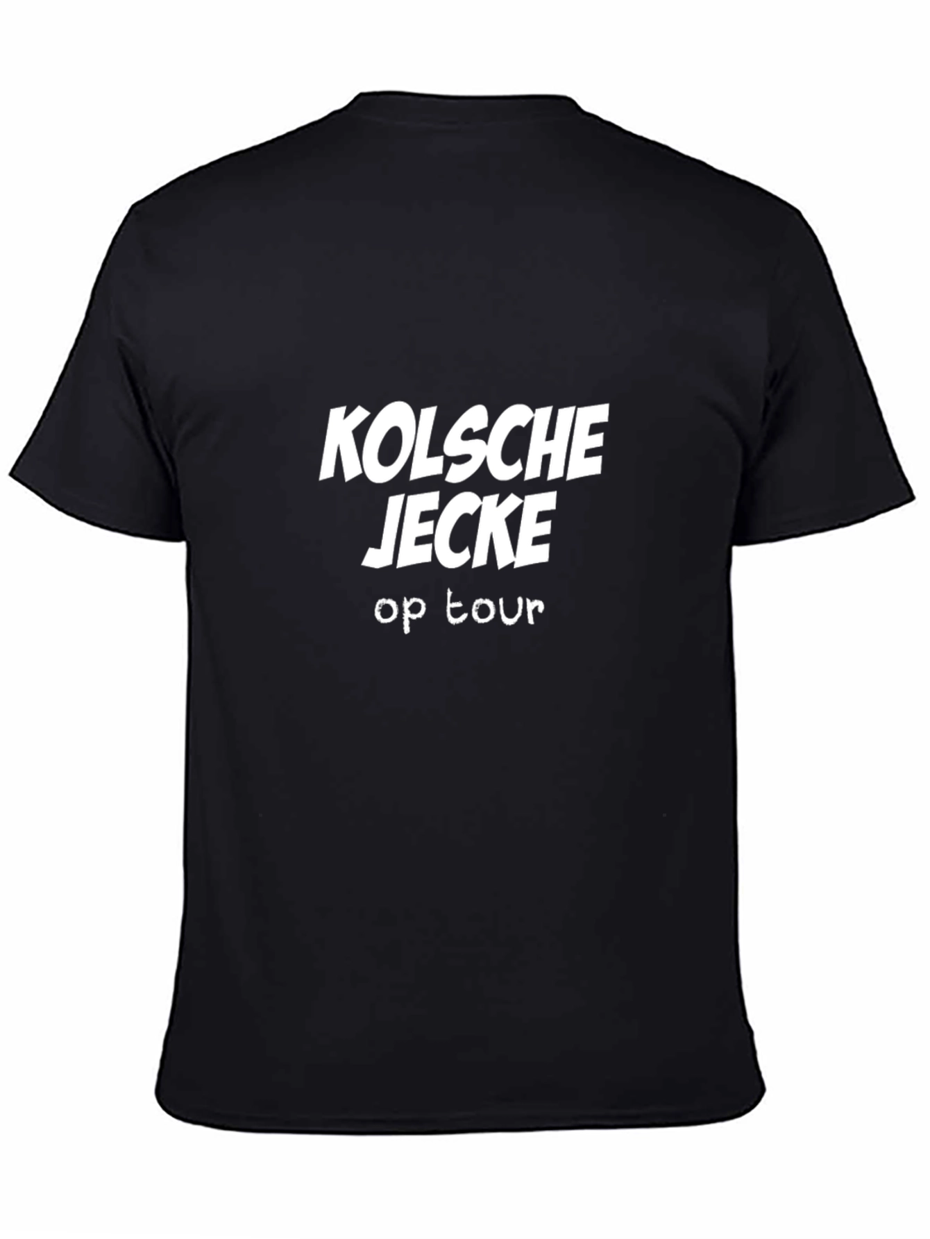 Camiseta Negra Kölsche Jecke op Tour