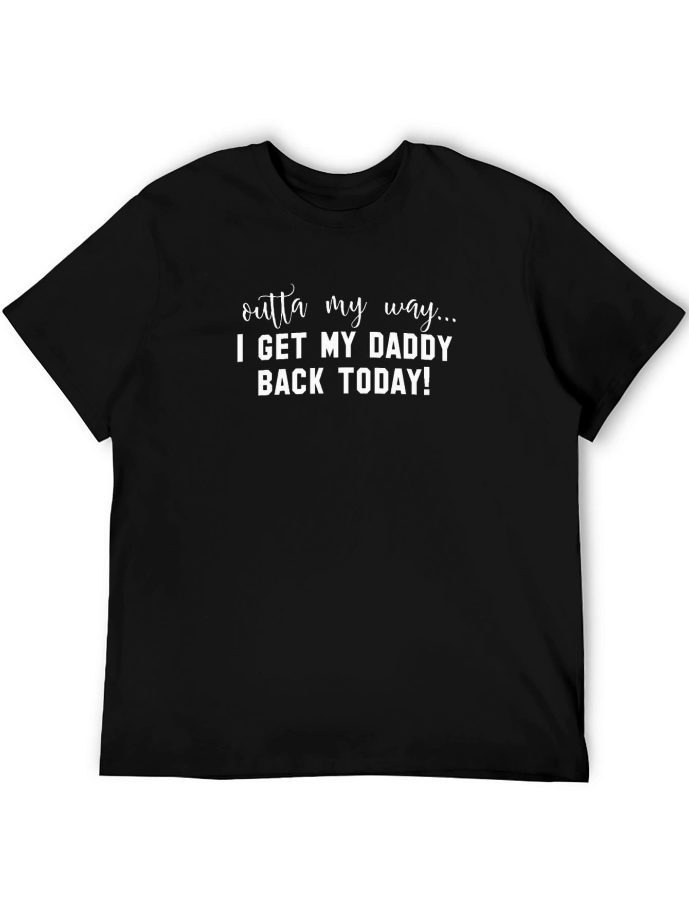 Camiseta Negra: ¡Voy a Recuperar a Mi Papá!