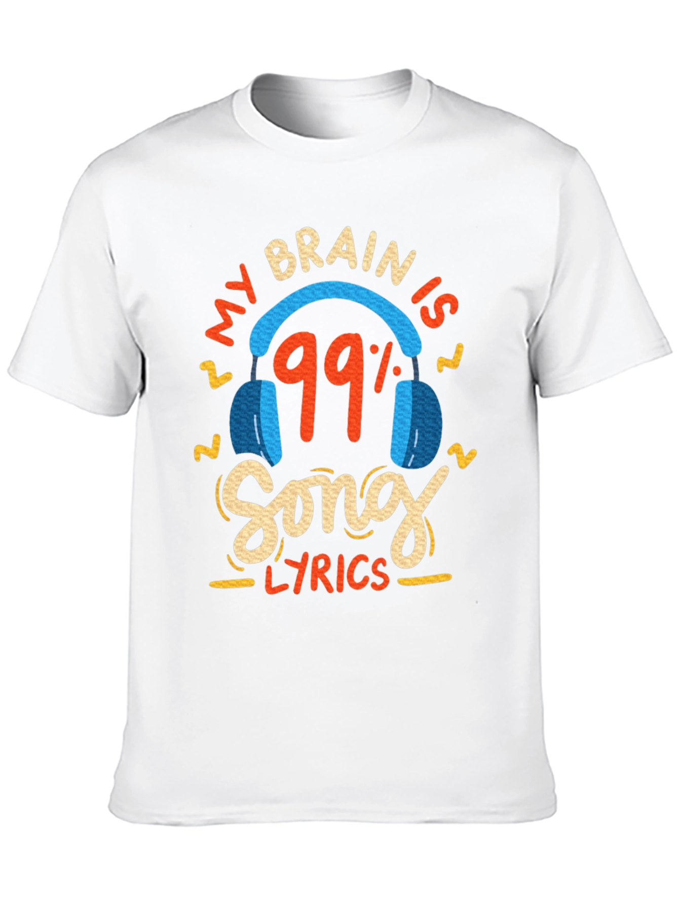 Camiseta Negra 99% Letras de Canciones