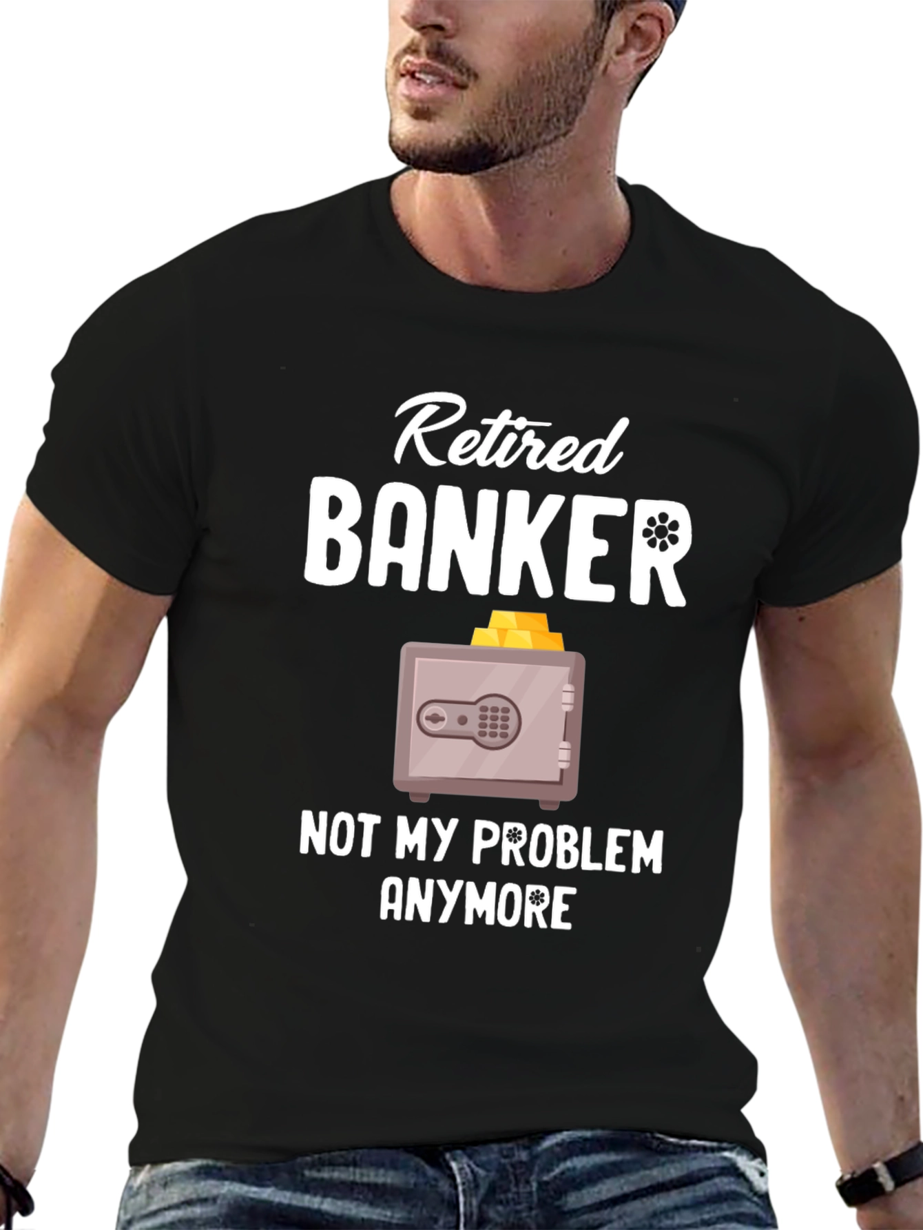 Camiseta Banquero Jubilado Ya No Es Mi Problema