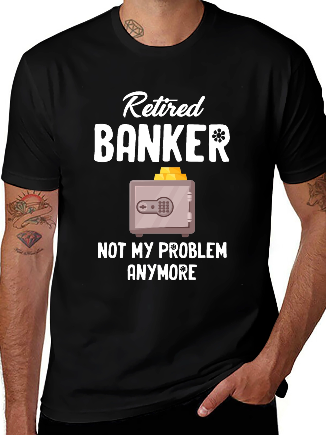 Camiseta Banquero Jubilado Ya No Es Mi Problema