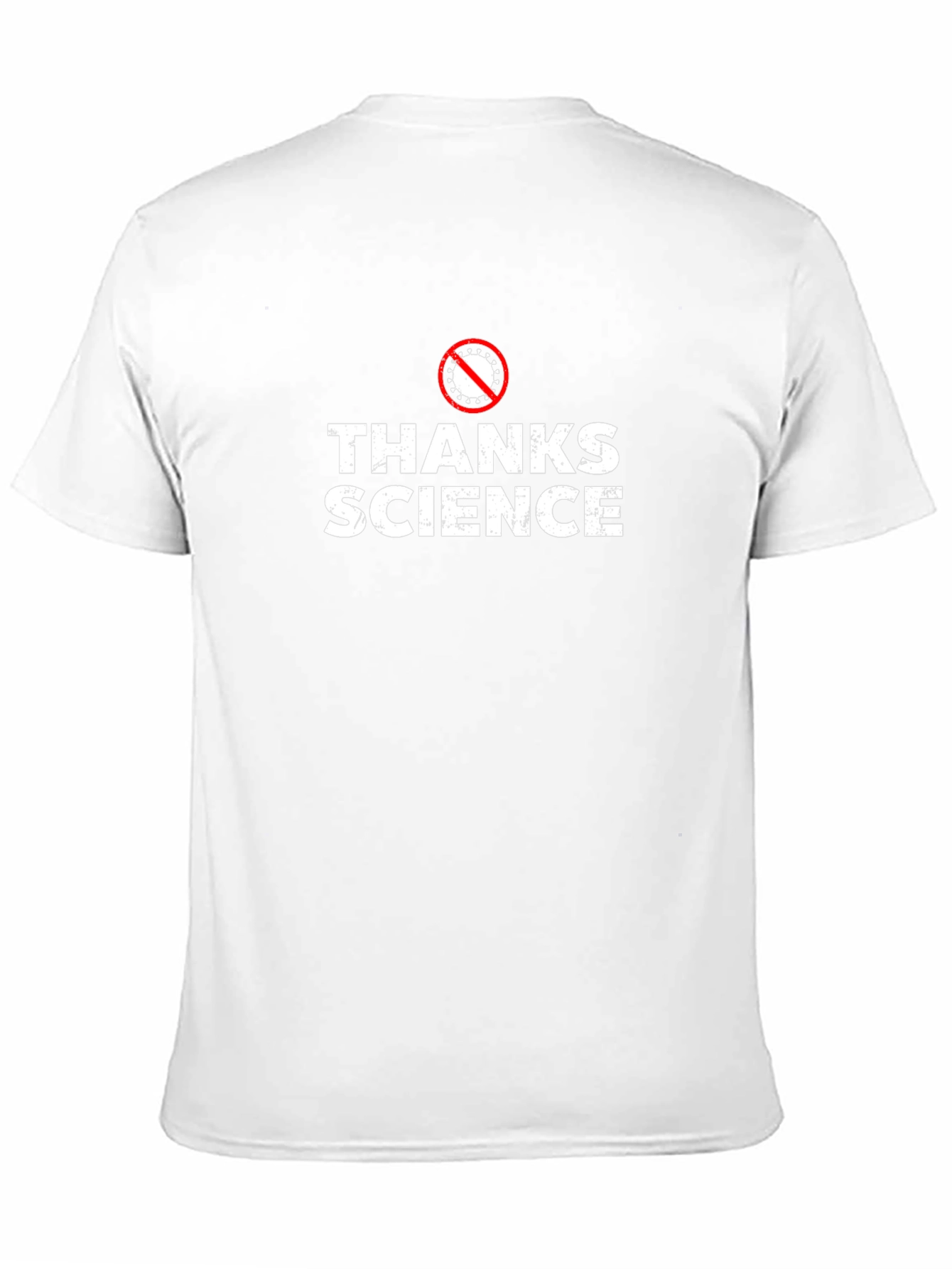 Camiseta Negra Gracias Ciencia - Estilo Casual