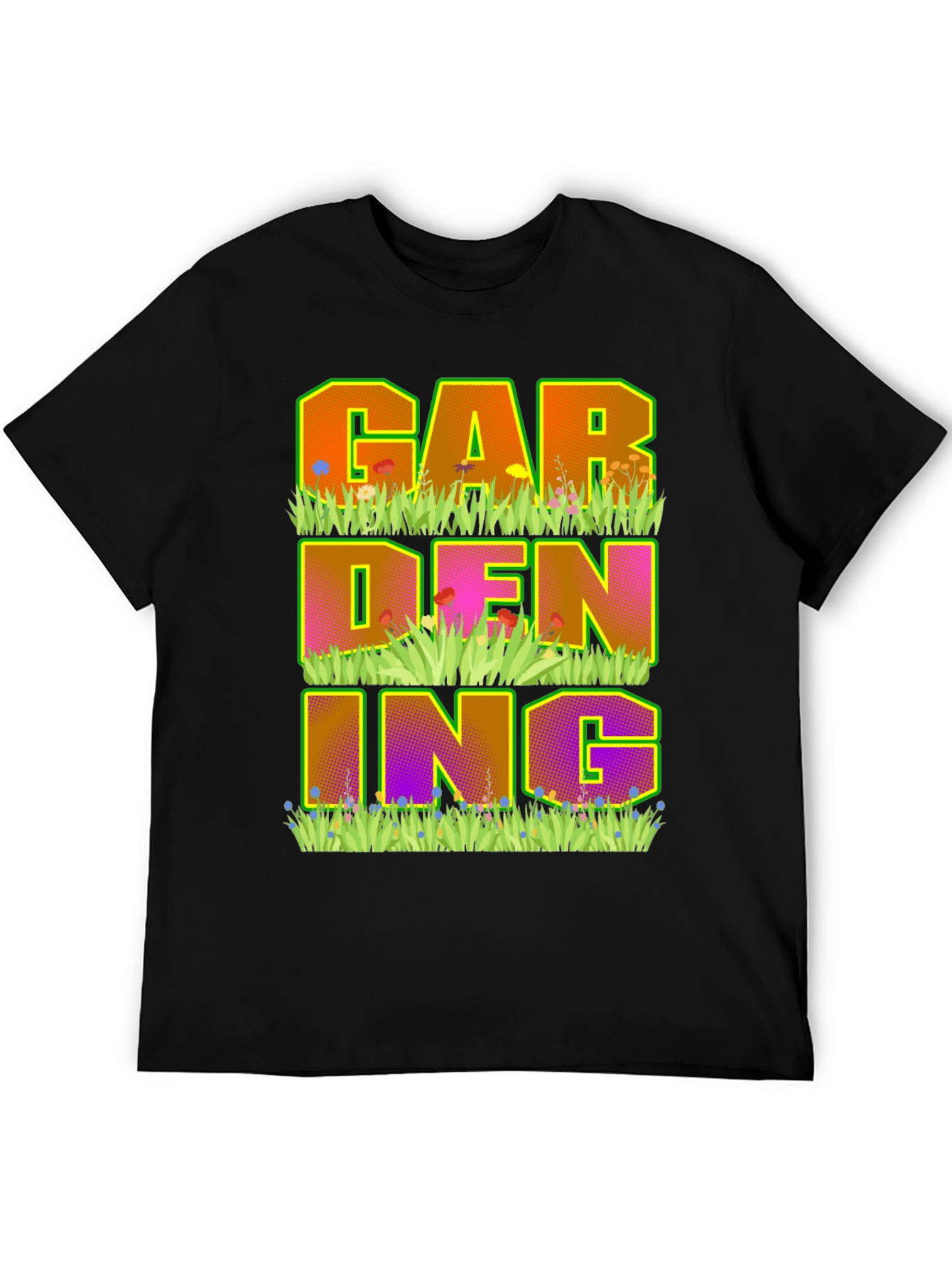 Camiseta Negra de Jardinería