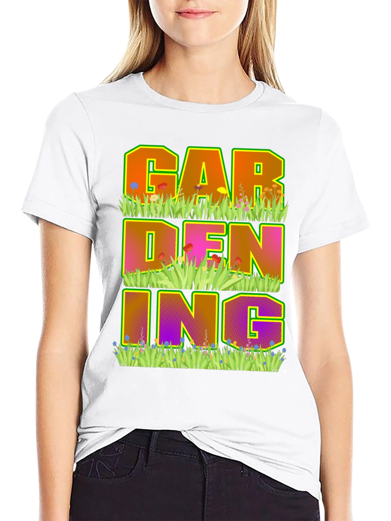 Camiseta Negra de Jardinería