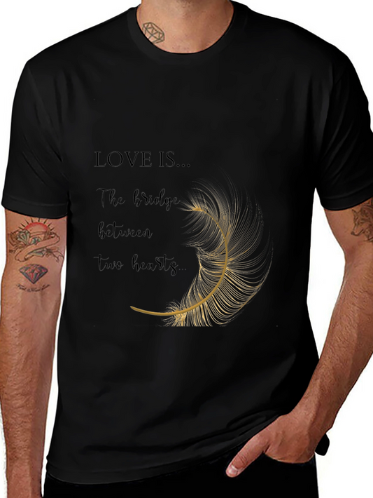 Camiseta Negra: El Amor es el Puente