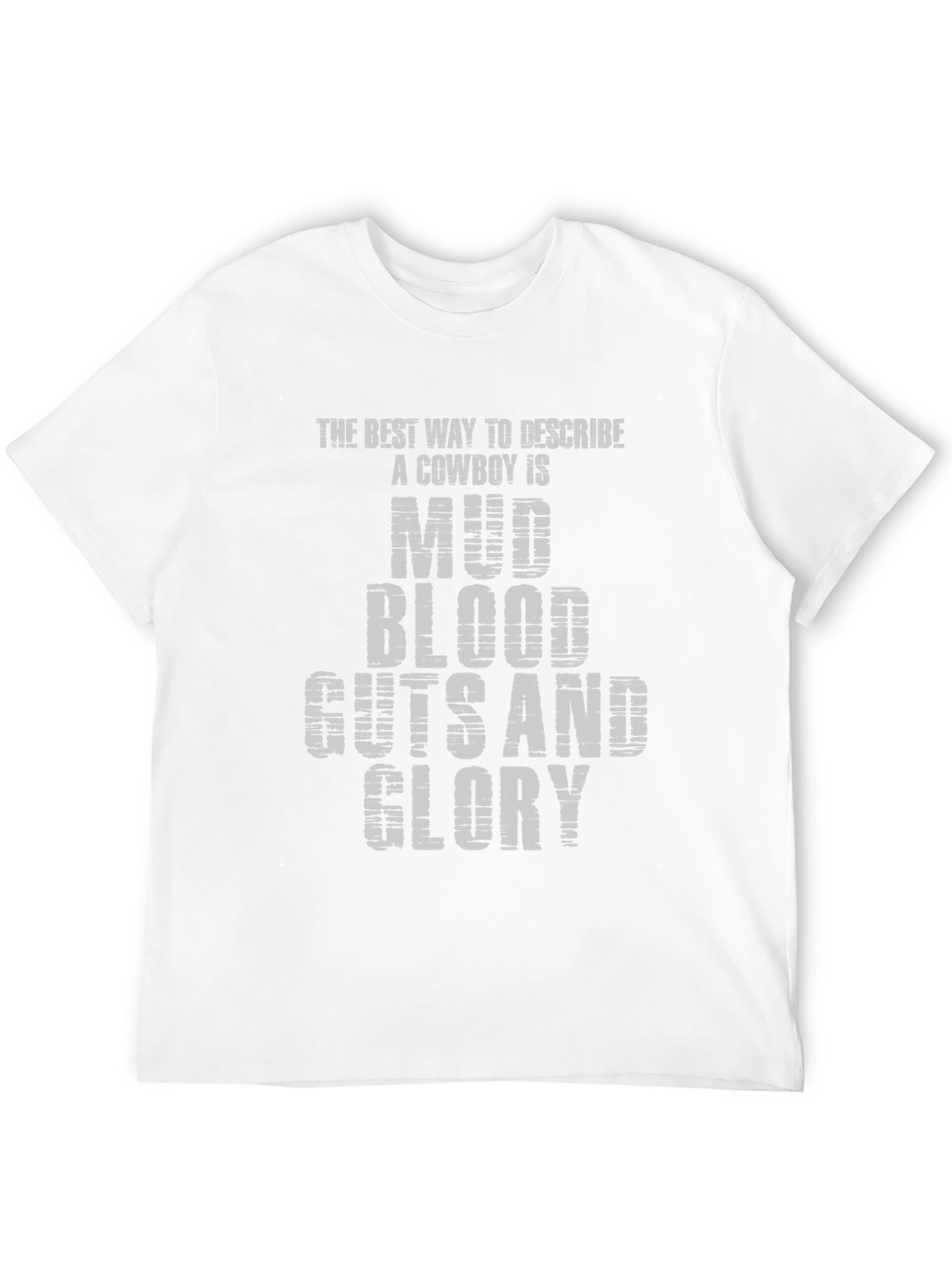Camiseta Negra: Mud Blood Guts & Glory
