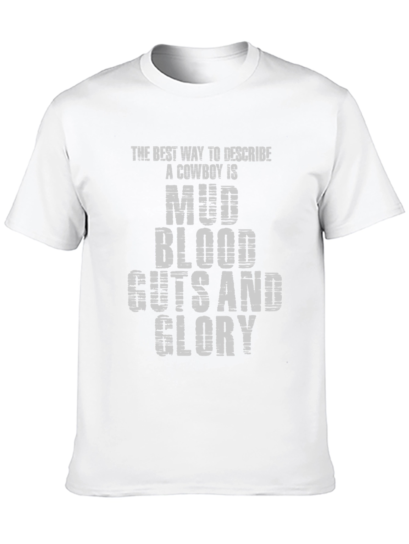 Camiseta Negra: Mud Blood Guts & Glory