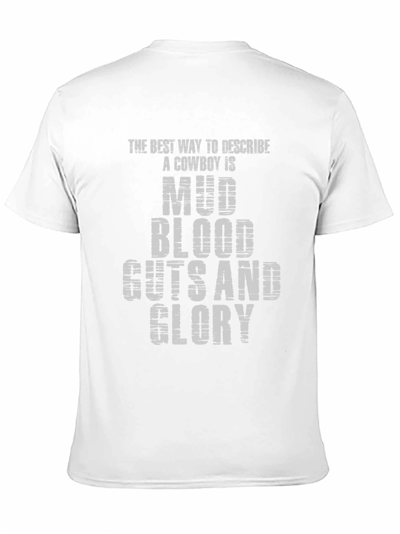 Camiseta Negra: Mud Blood Guts & Glory