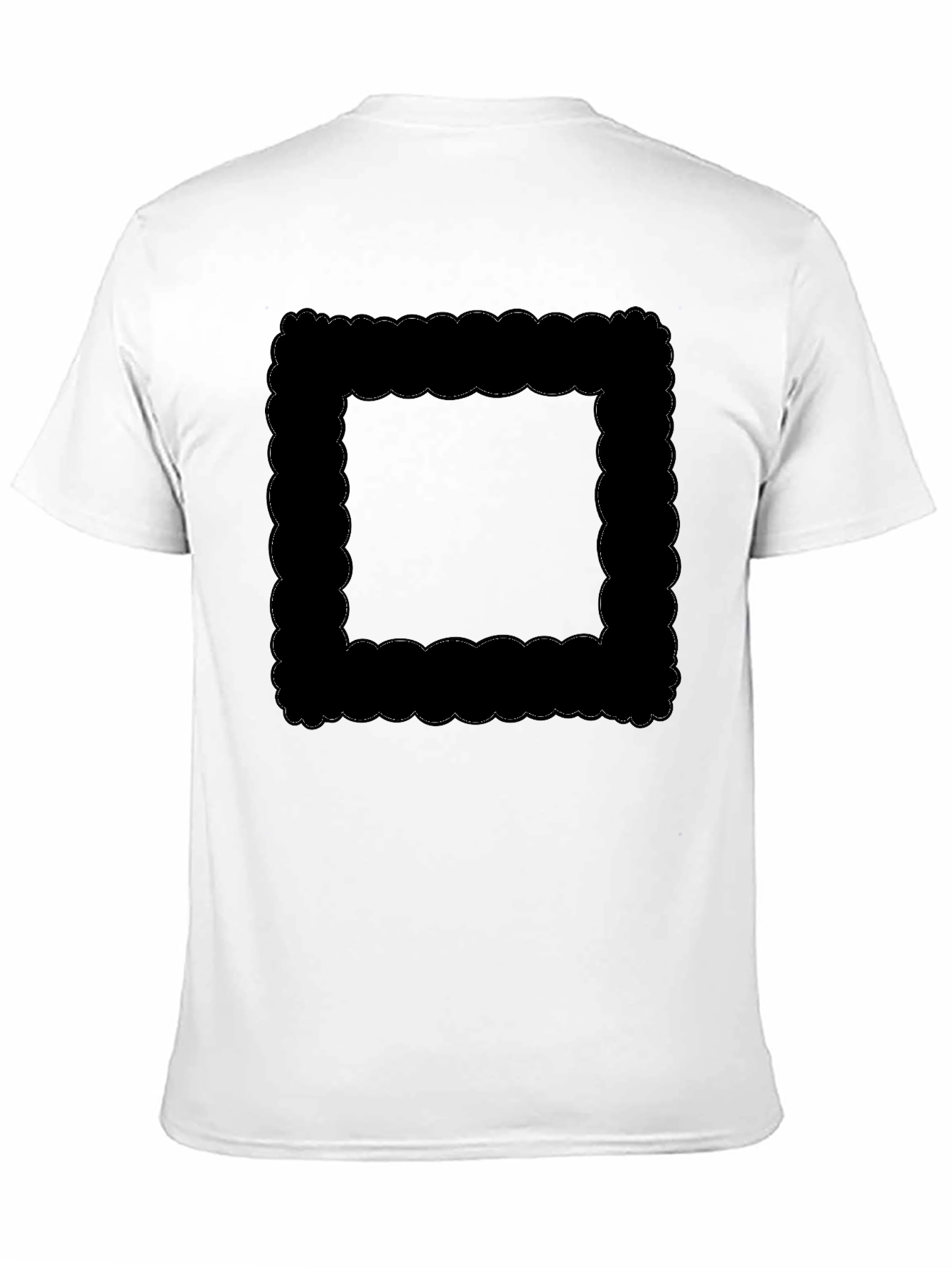 Camiseta Negra con Diseño Gráfico Moderno