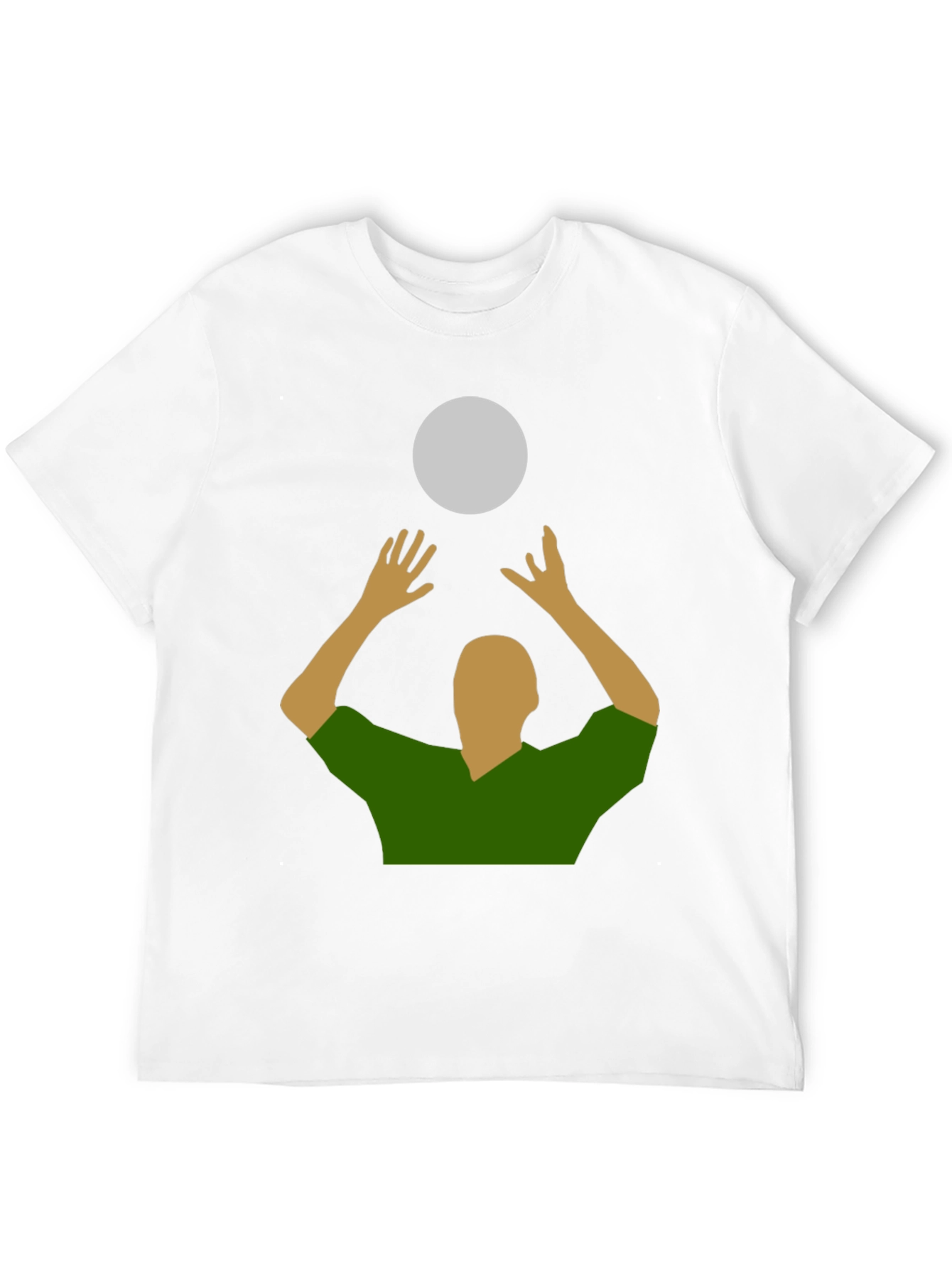 Camiseta con diseño de voleibol