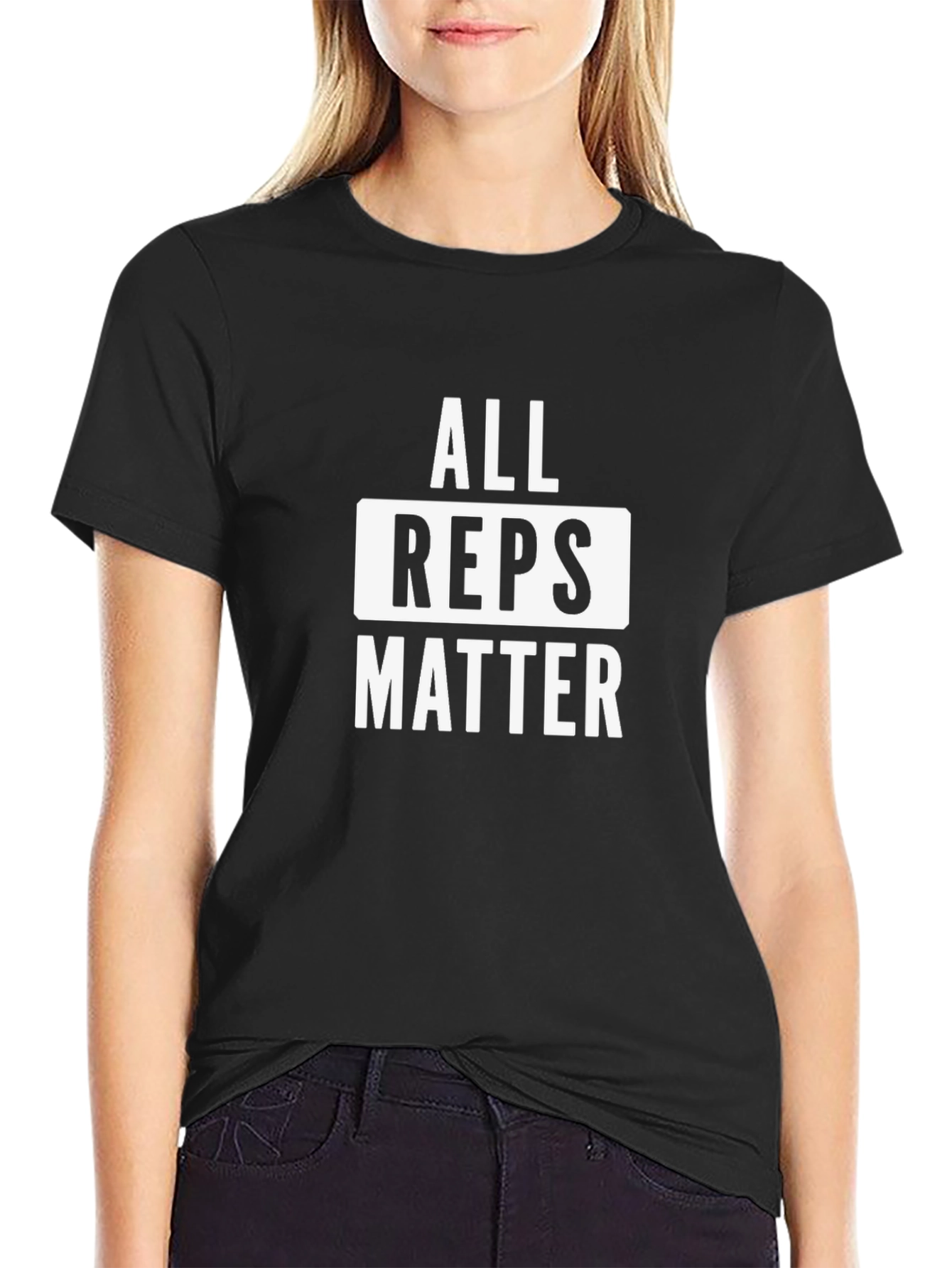 Camiseta All Reps Matter - Fitness y Motivación