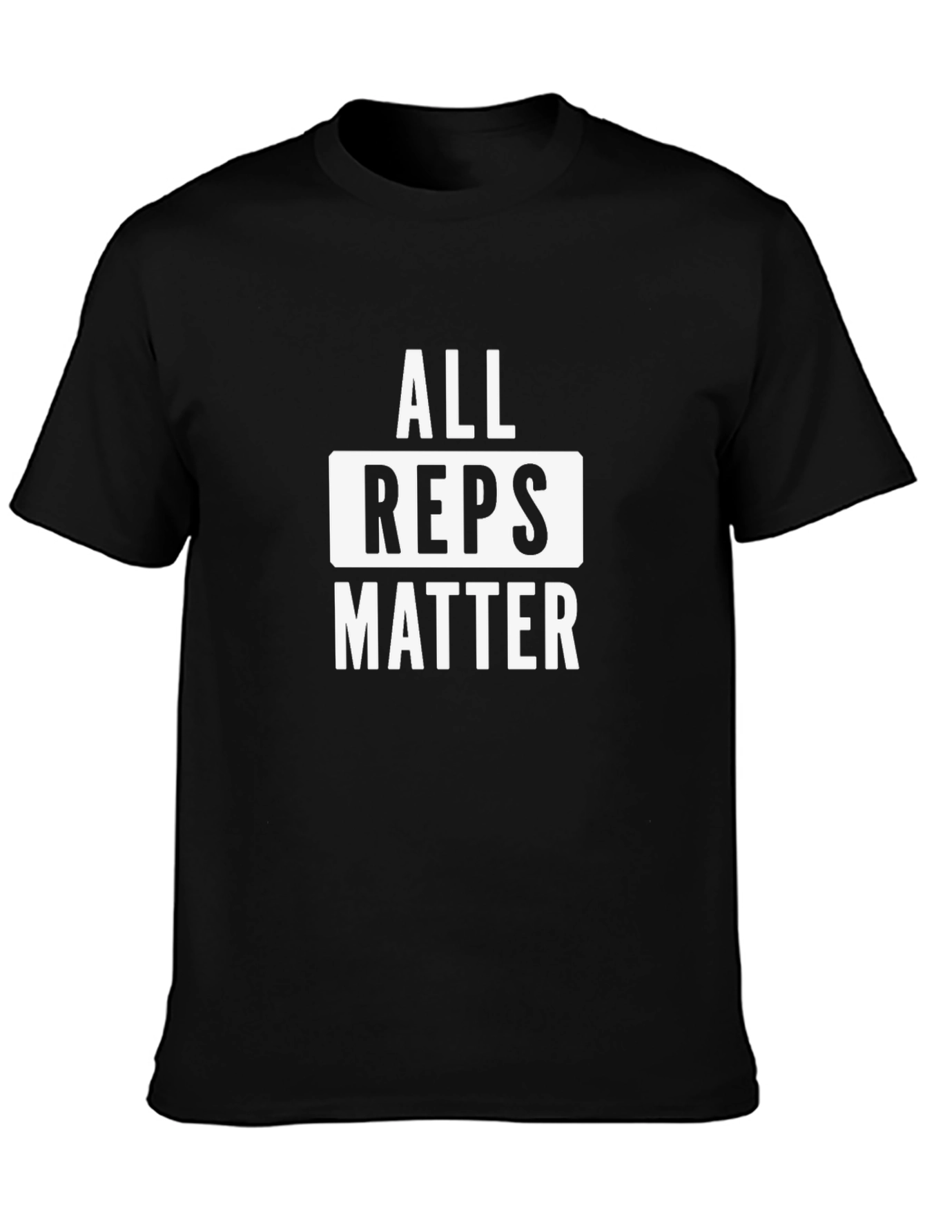 Camiseta All Reps Matter - Fitness y Motivación