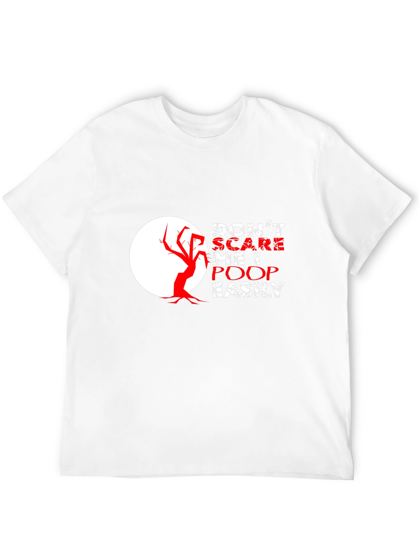 Camiseta Negra con Diseño Humorístico de Halloween