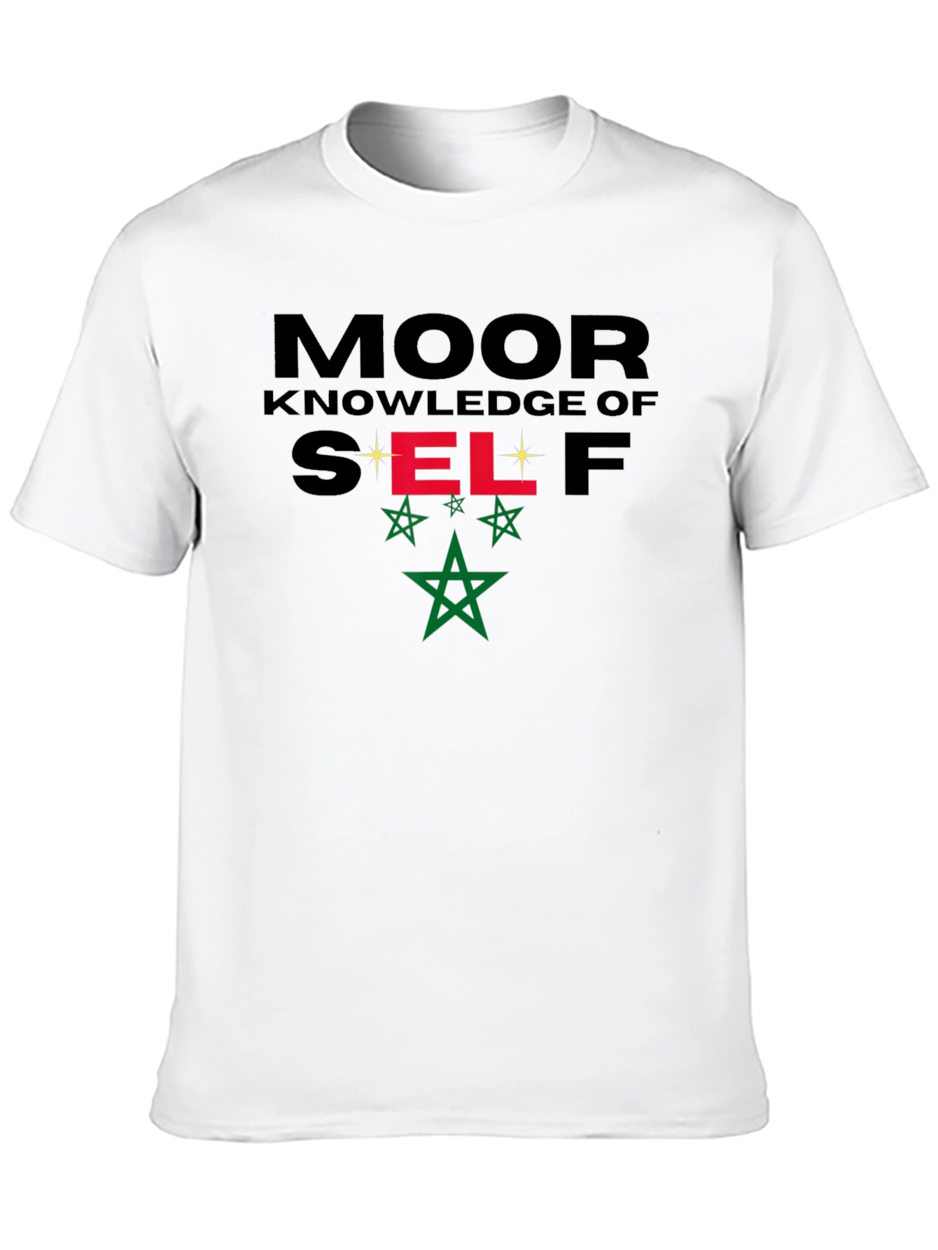 Camiseta Negra Moor Knowledge of Self