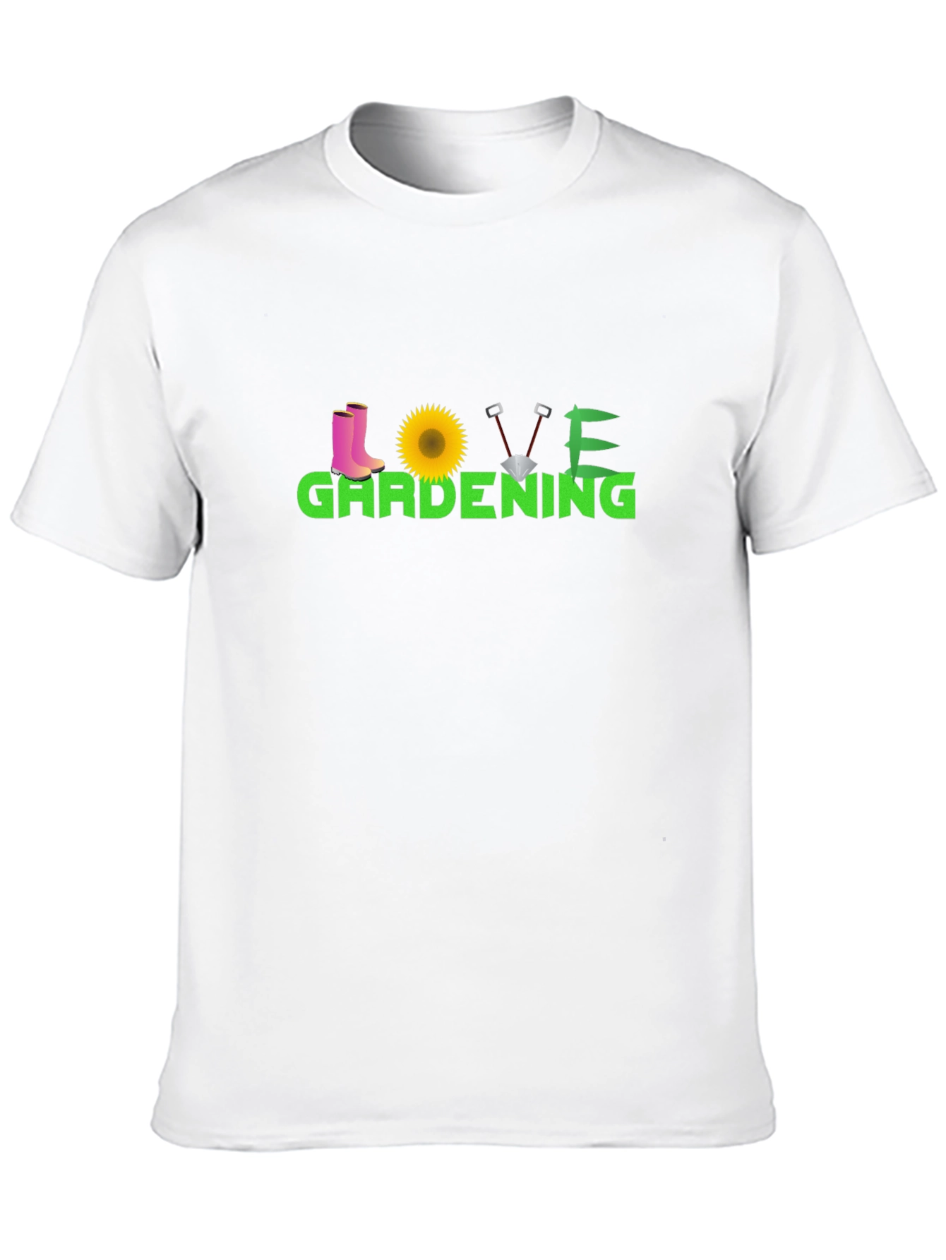 Camiseta Negra Love Gardening