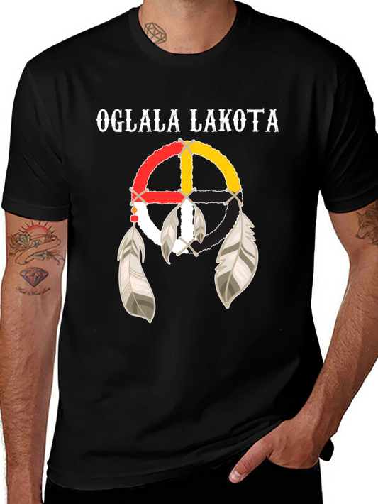 Camiseta Oglala Lakota Diseño Nativo Americano
